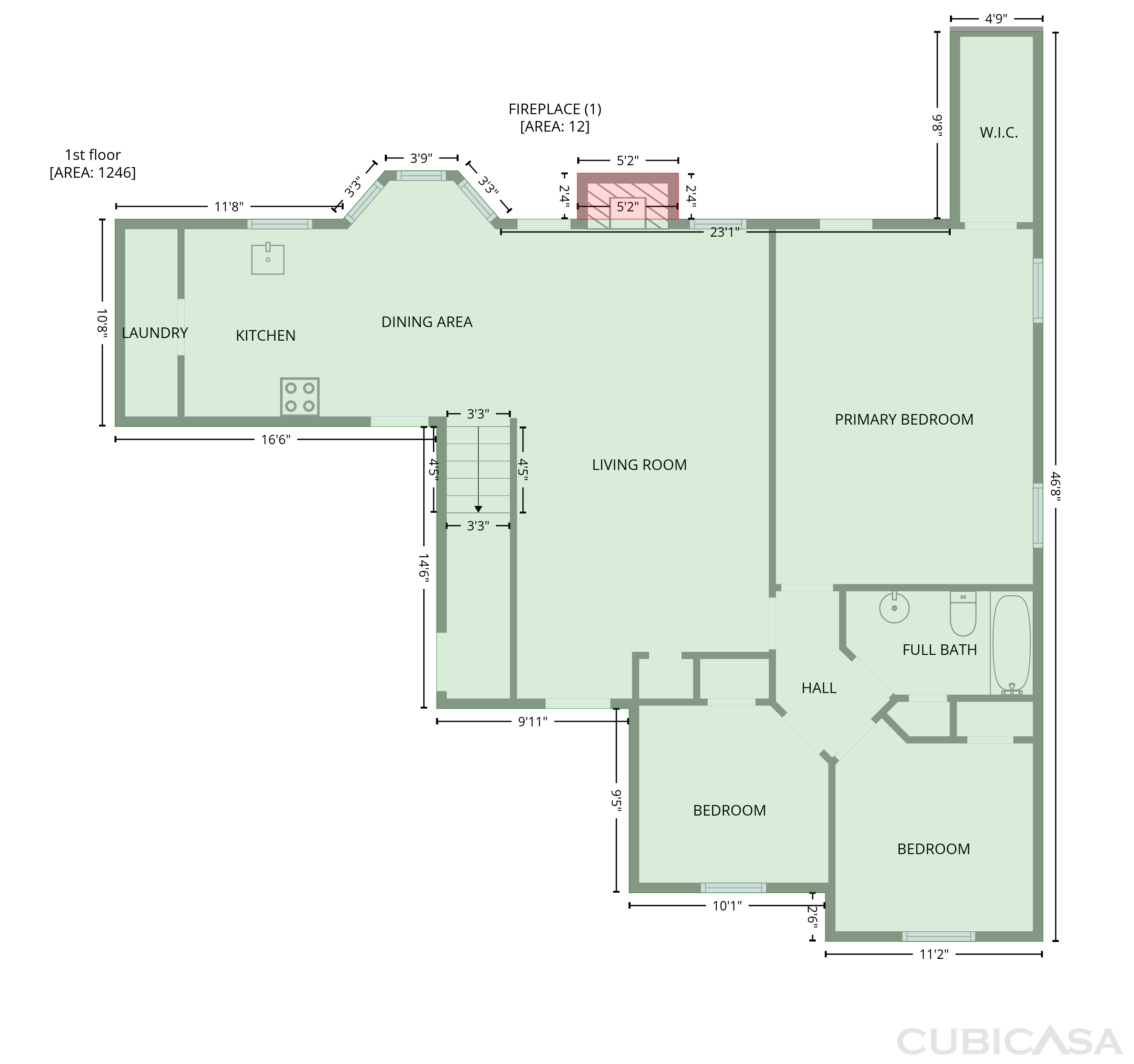 Second Floor of 1688 Cedar Springs Cir, Clarksville, TN