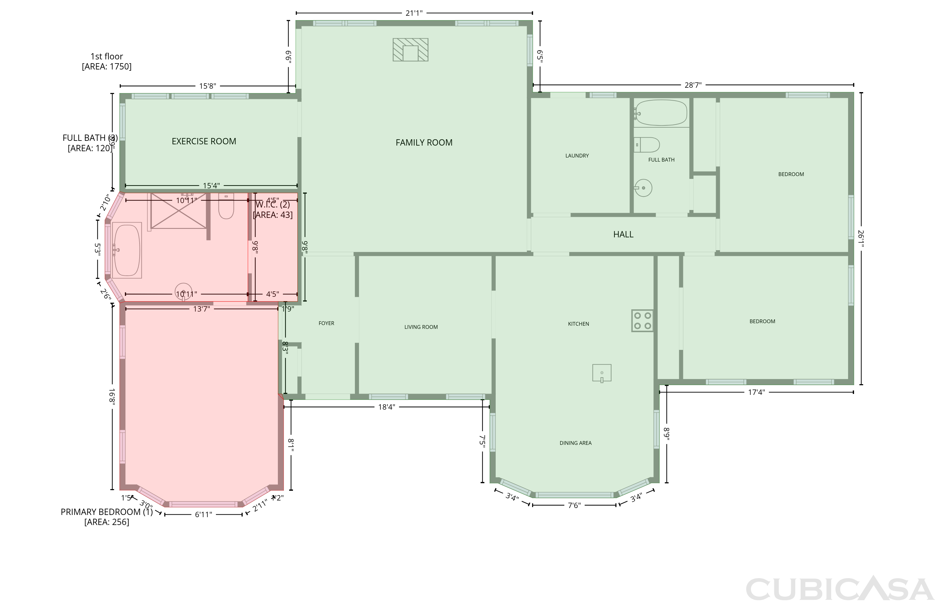 Main Floor of 130 Seneca Pl, Fayetteville, GA