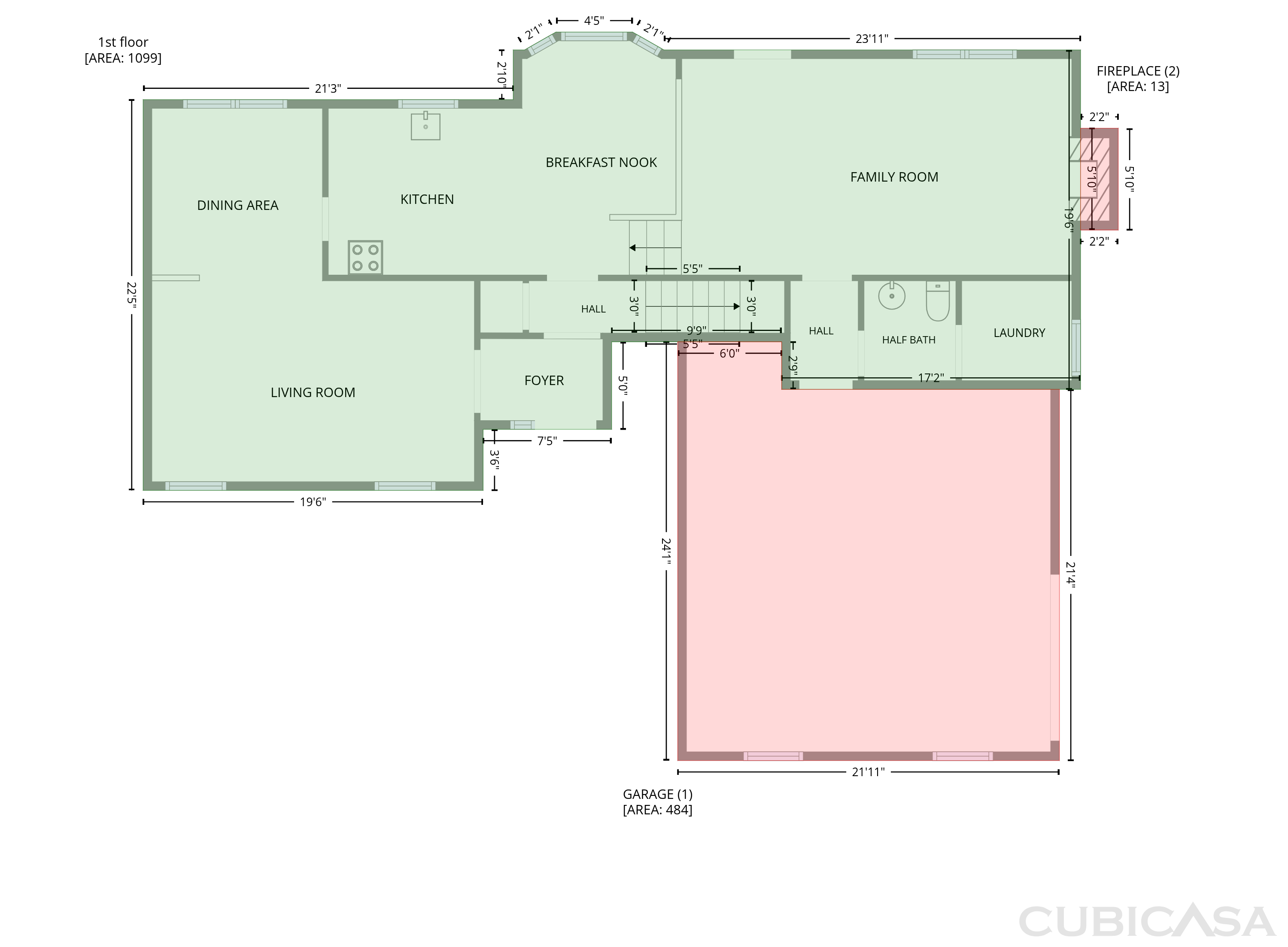 Main Floor of 3662 Sweet Briar Ln SE, Conyers, GA