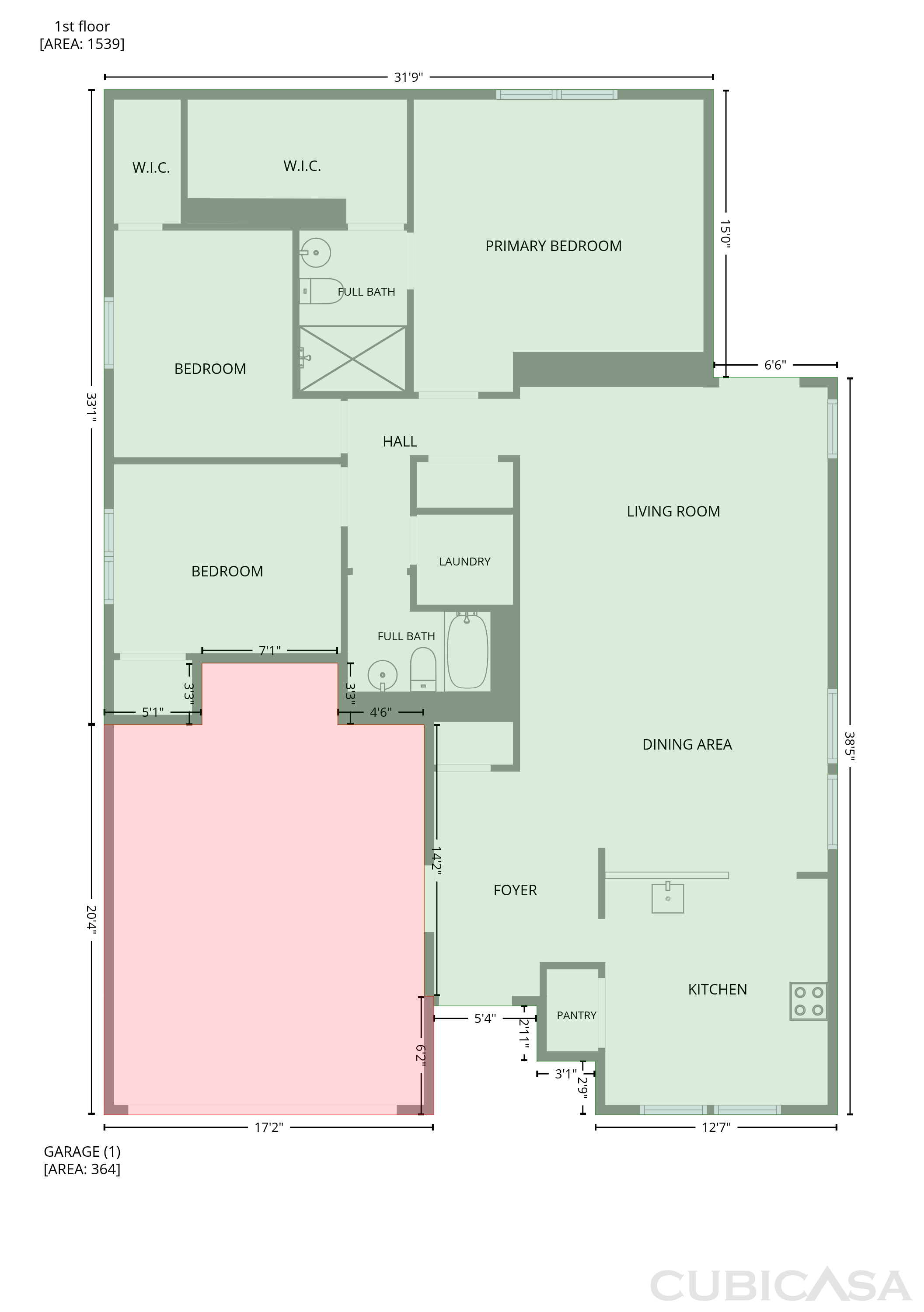 Main Floor of 14301 Weeping Cherry Dr, Fishers, IN