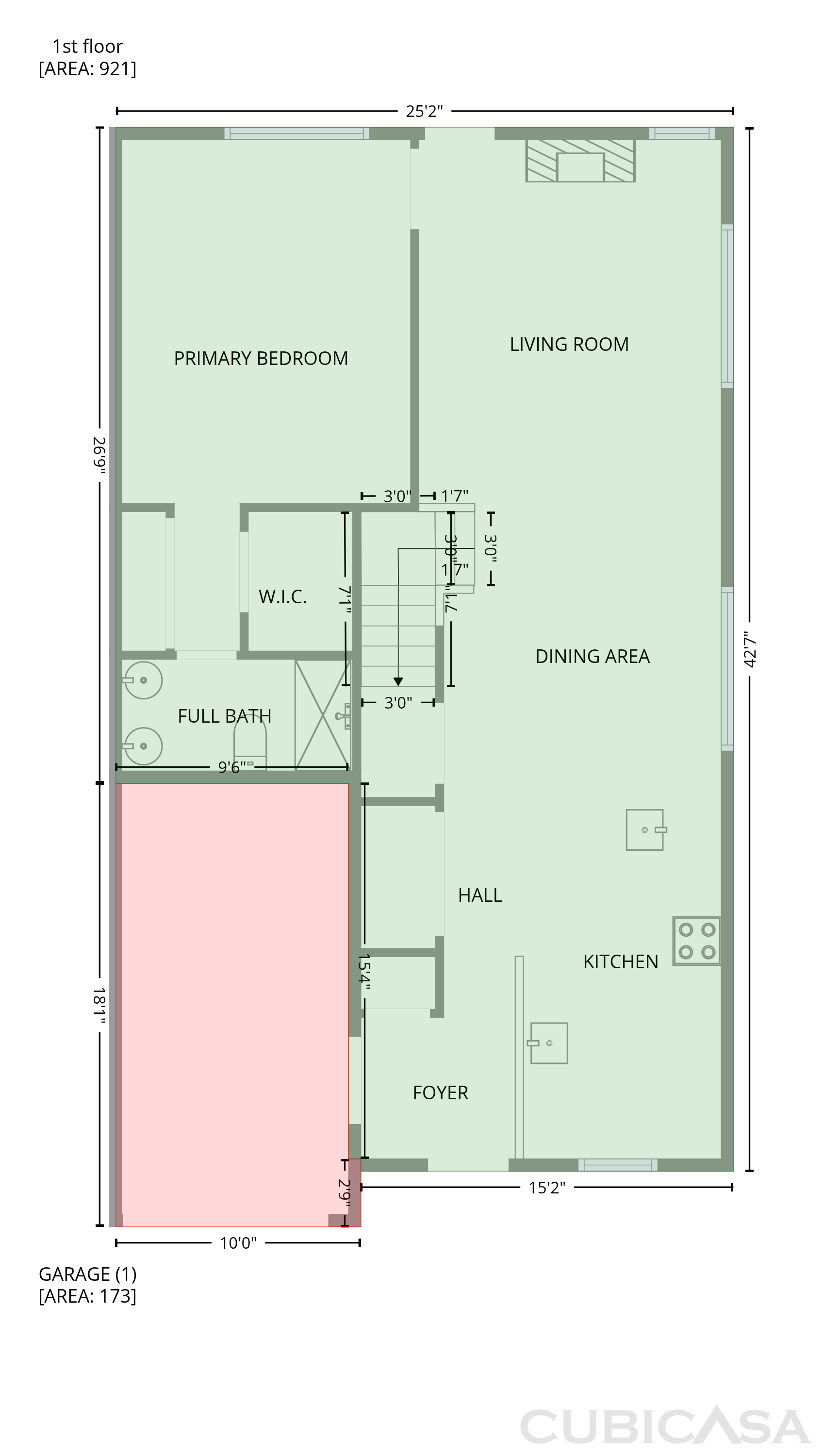 Main Floor of 9606 Jack Russell Ct, Charlotte, NC
