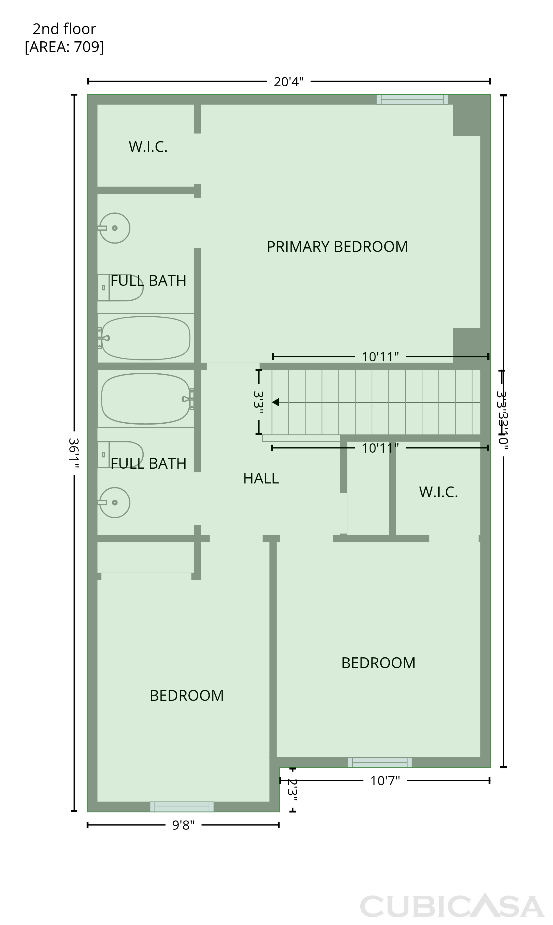 Floor 4 of 6620 Iron Brigade Ln, Charlotte, NC