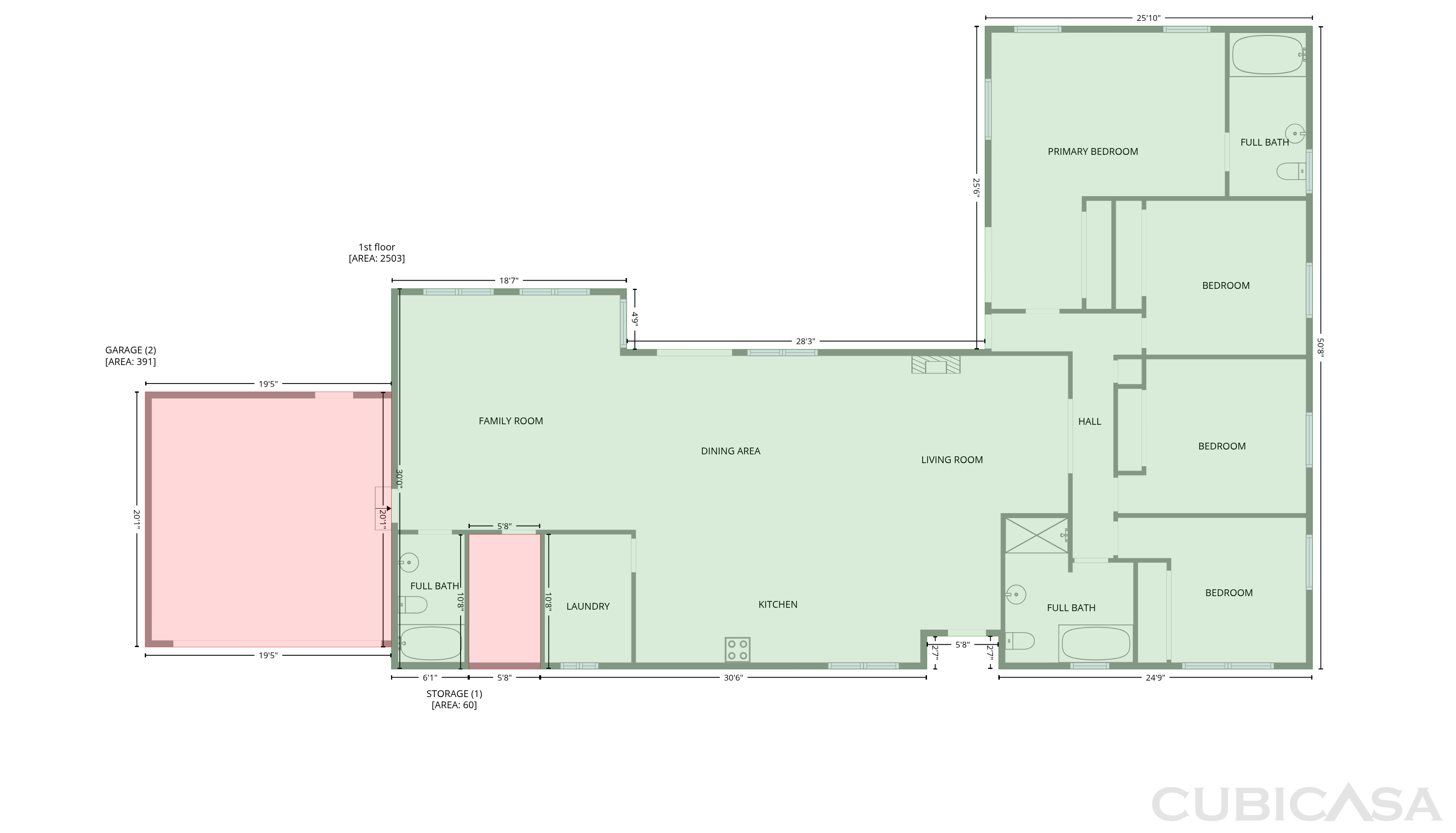 Main Floor of 280 Devonshire Rd, Montesano, WA