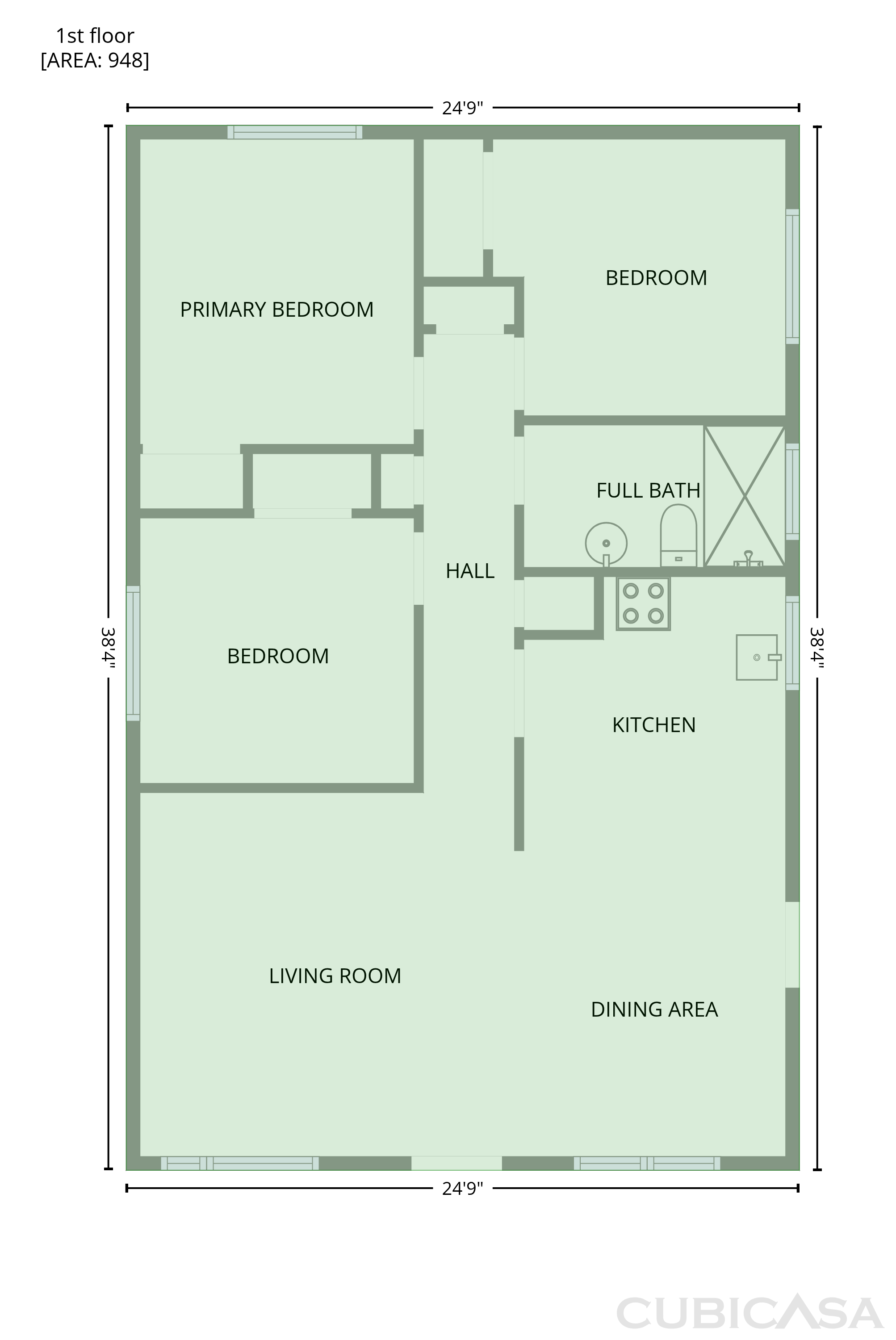 Main Floor of 3910 SE 71st Ave, Portland, OR