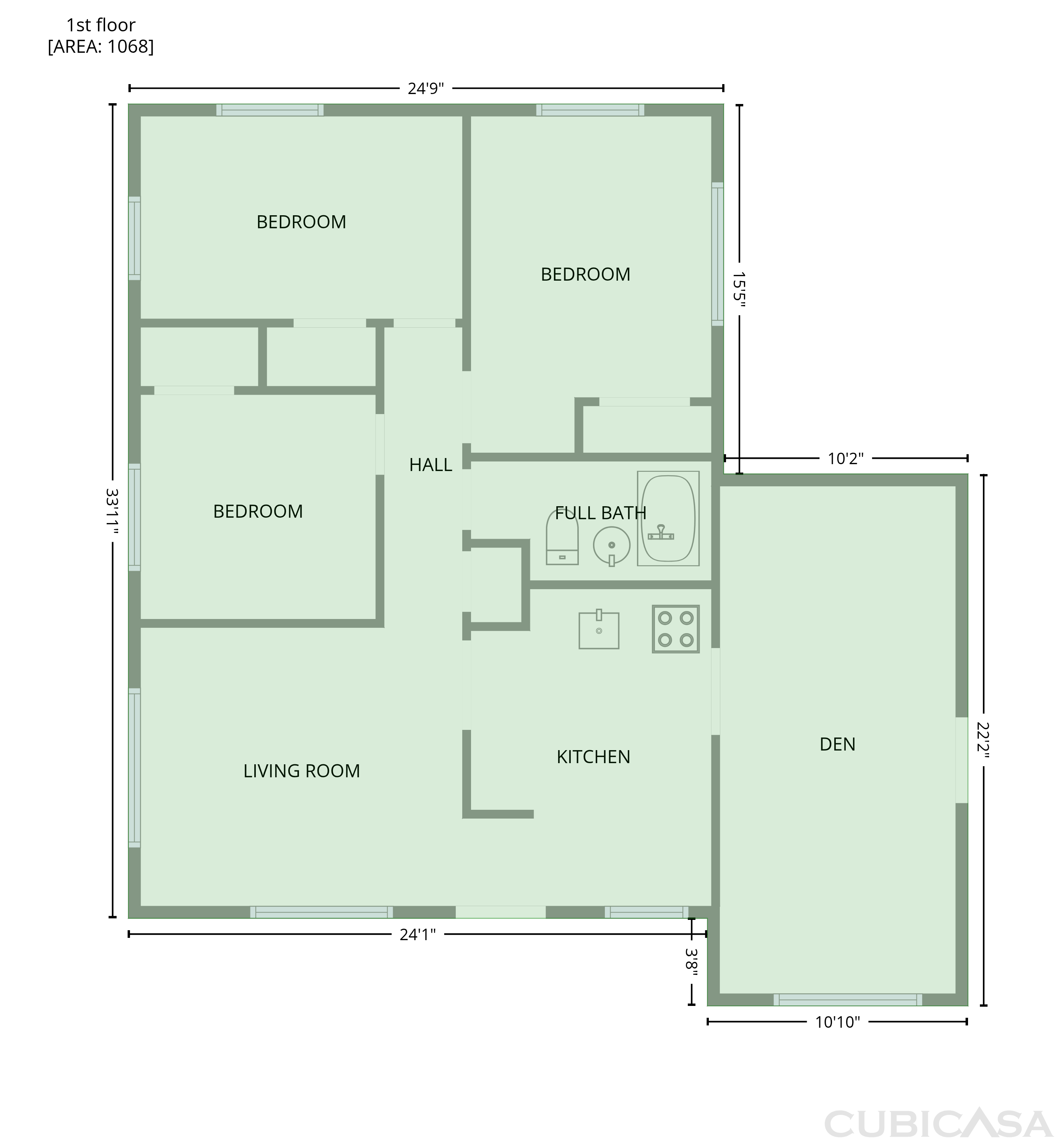Main Floor of 2213 Bouyer St, Lake Wales, FL