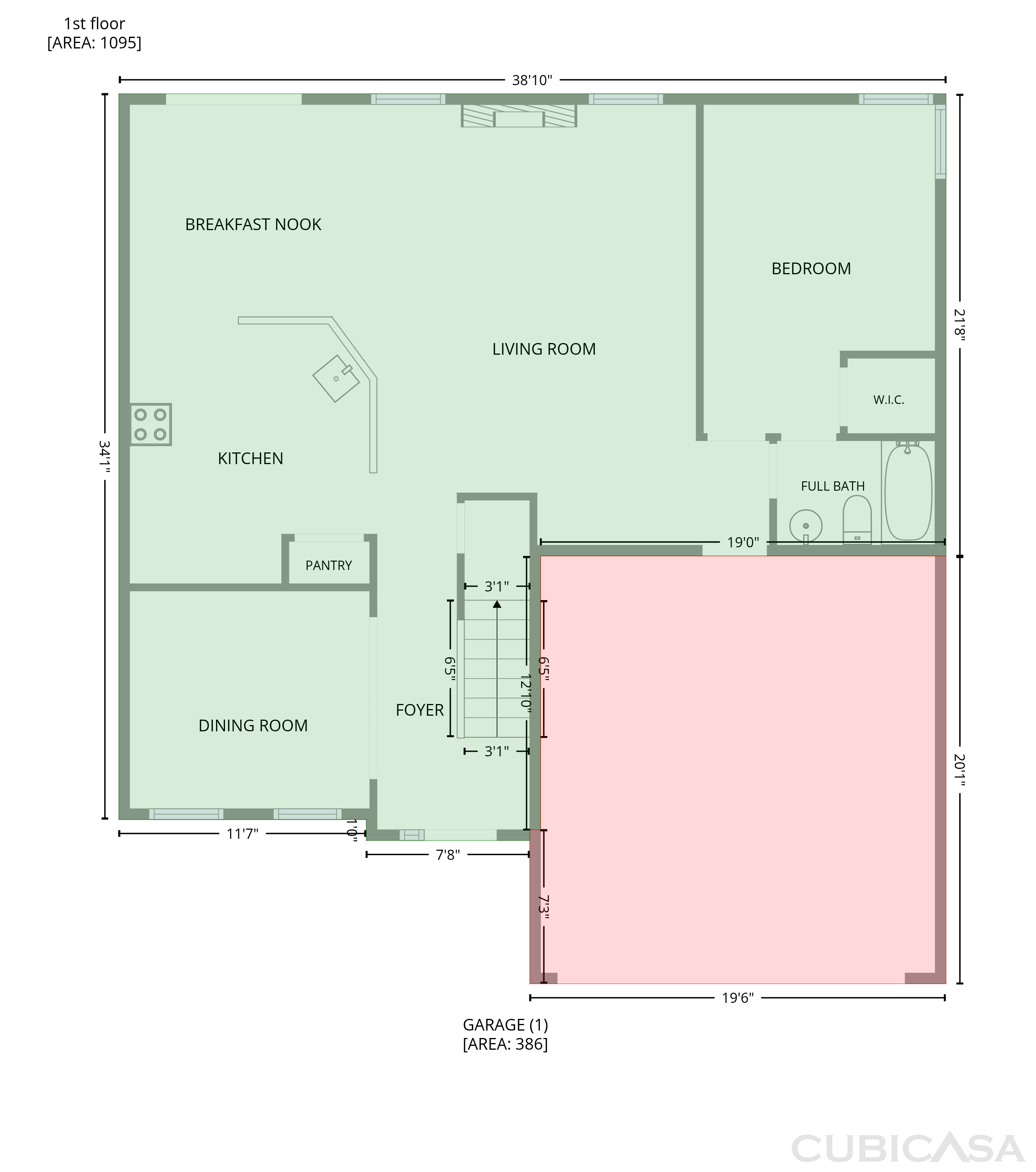 Main Floor of 2703 Fern Willow Ct, Fuquay Varina, NC