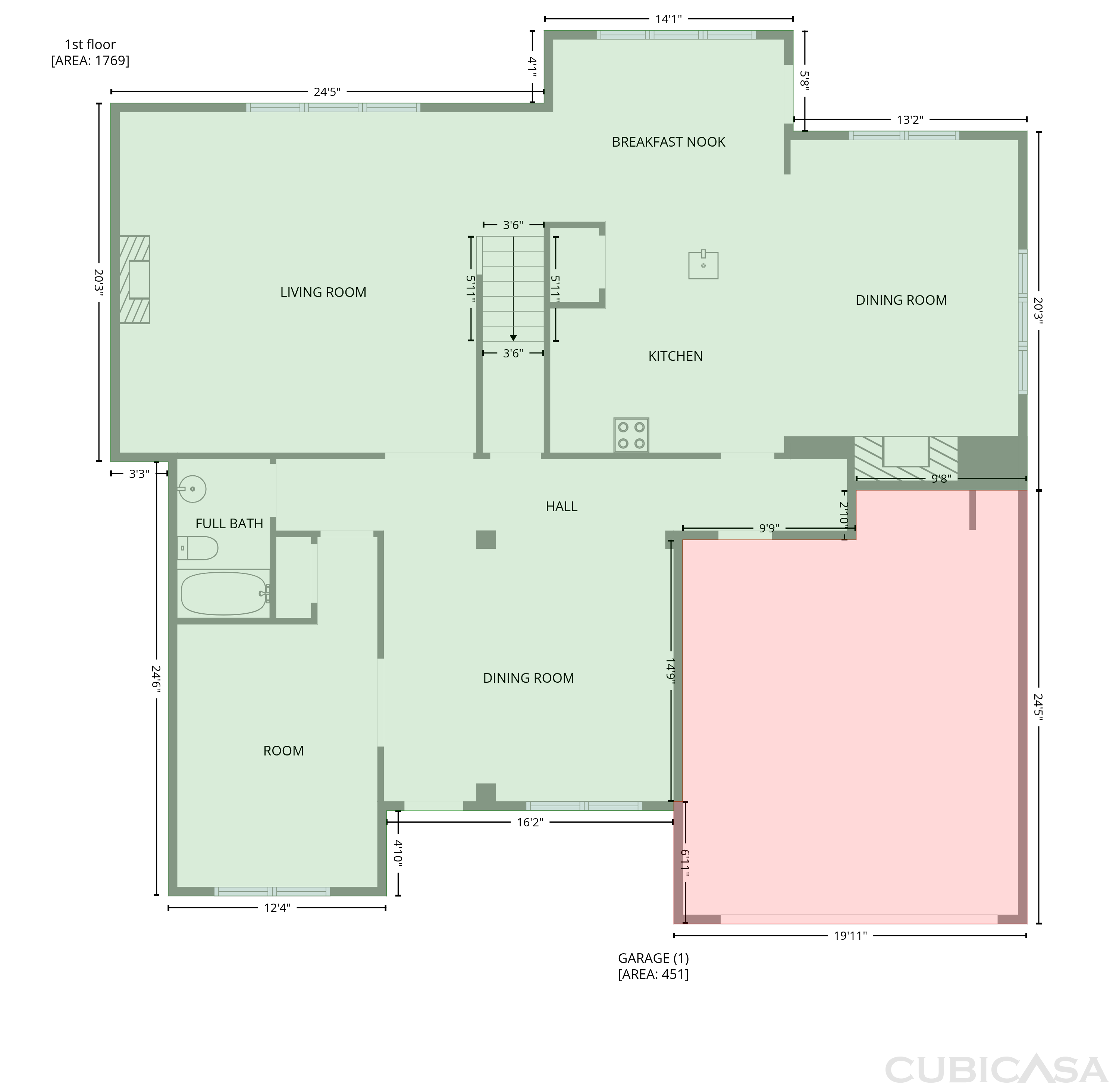 Main Floor of 248 Colfax Dr, Boiling Springs, SC
