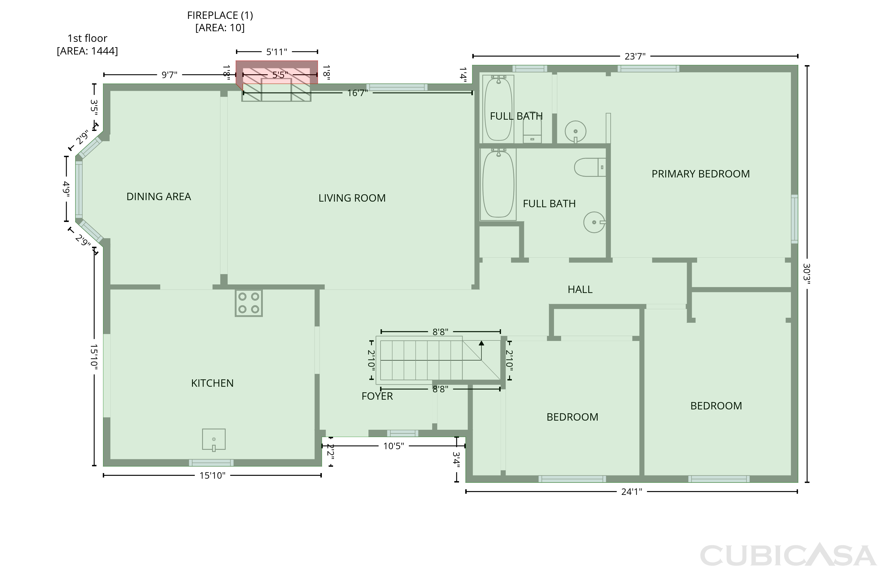 Second Floor of 205 NE 1st Street Ter, Blue Springs, MO