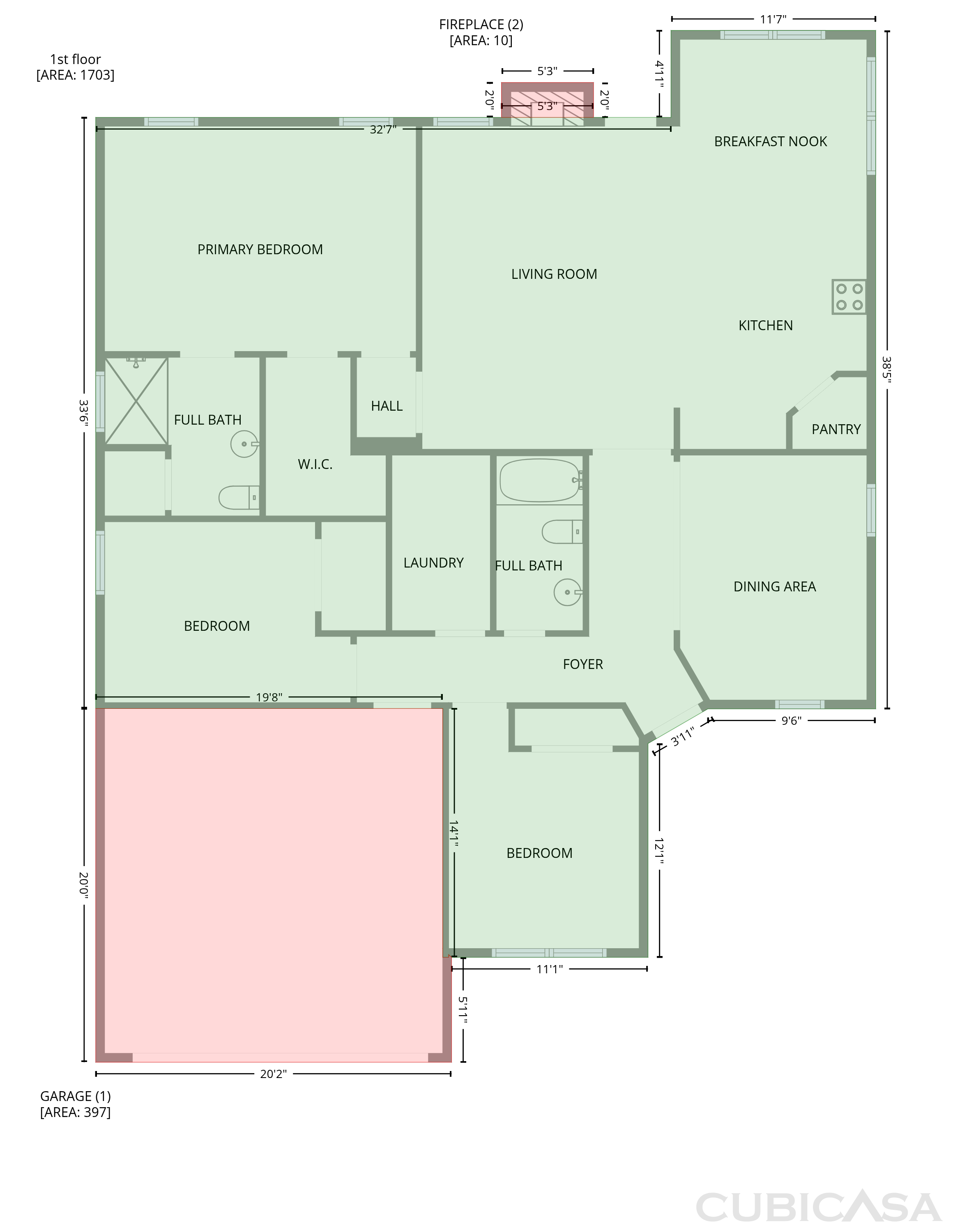 Main Floor of 345 Hollow Cove Rd, Chapin, SC