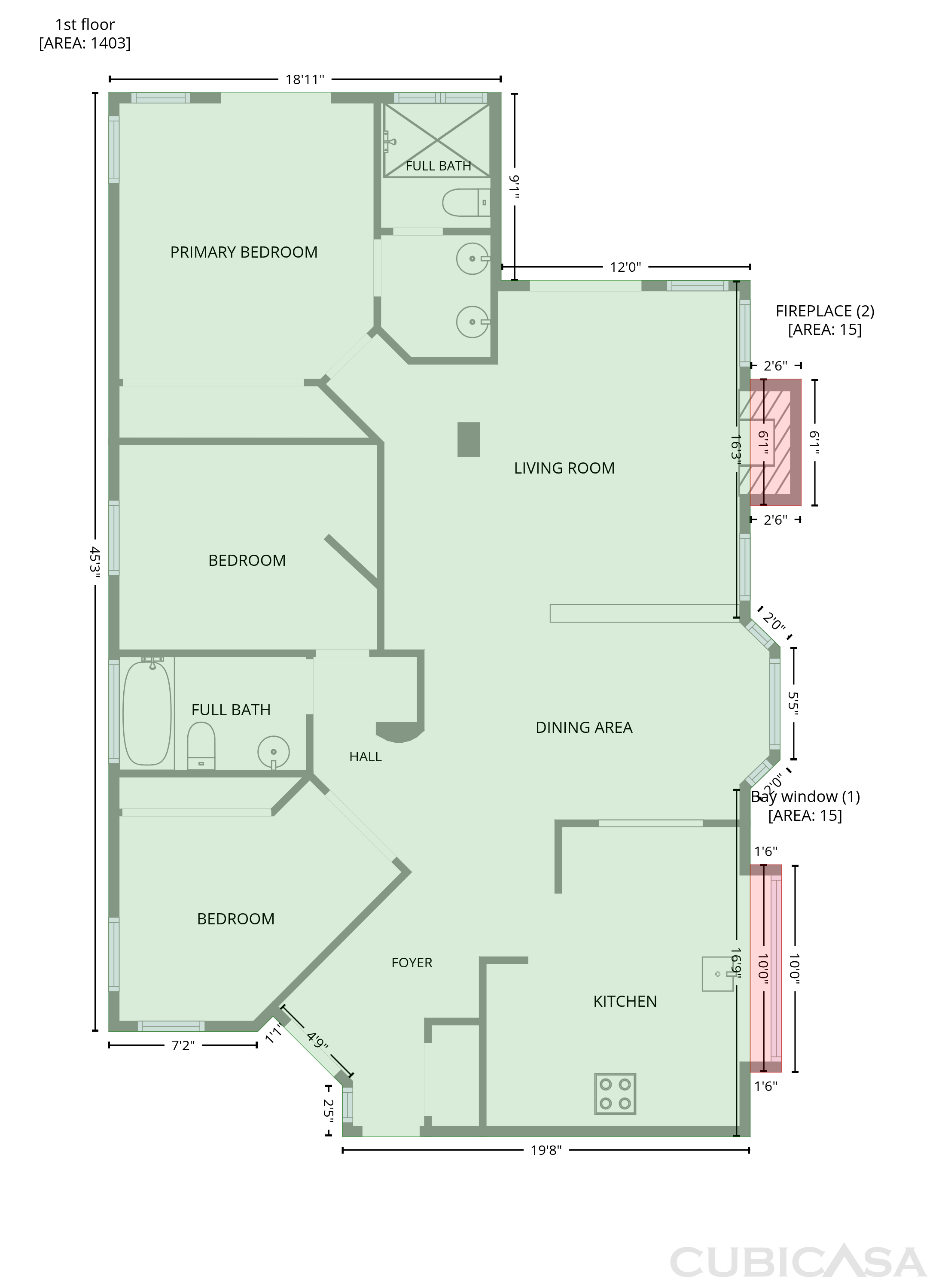 Main Floor of 1827 Corte Amarillo, Oceanside, CA