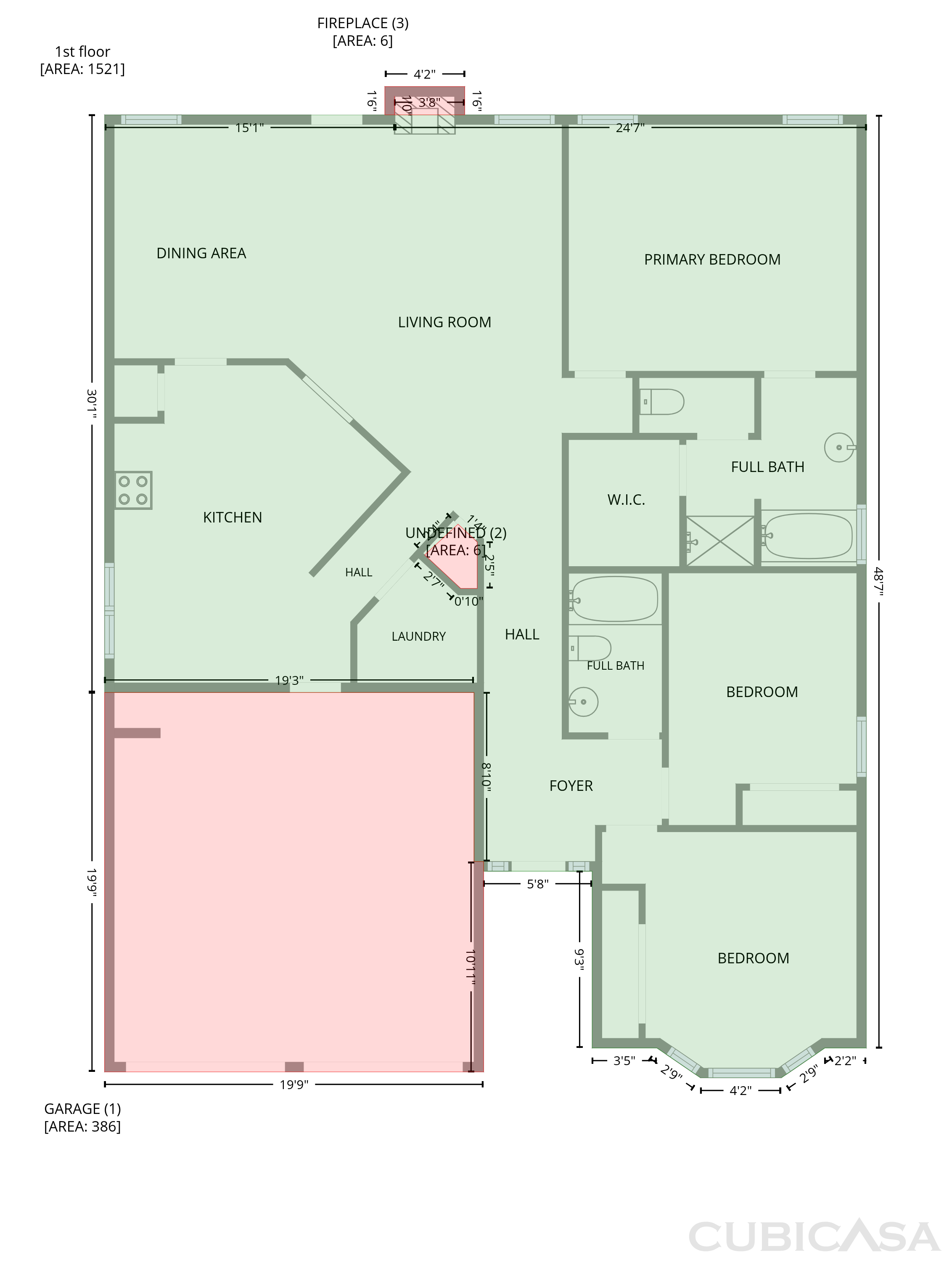 Main Floor of 55 Lassiter Dr, Covington, GA