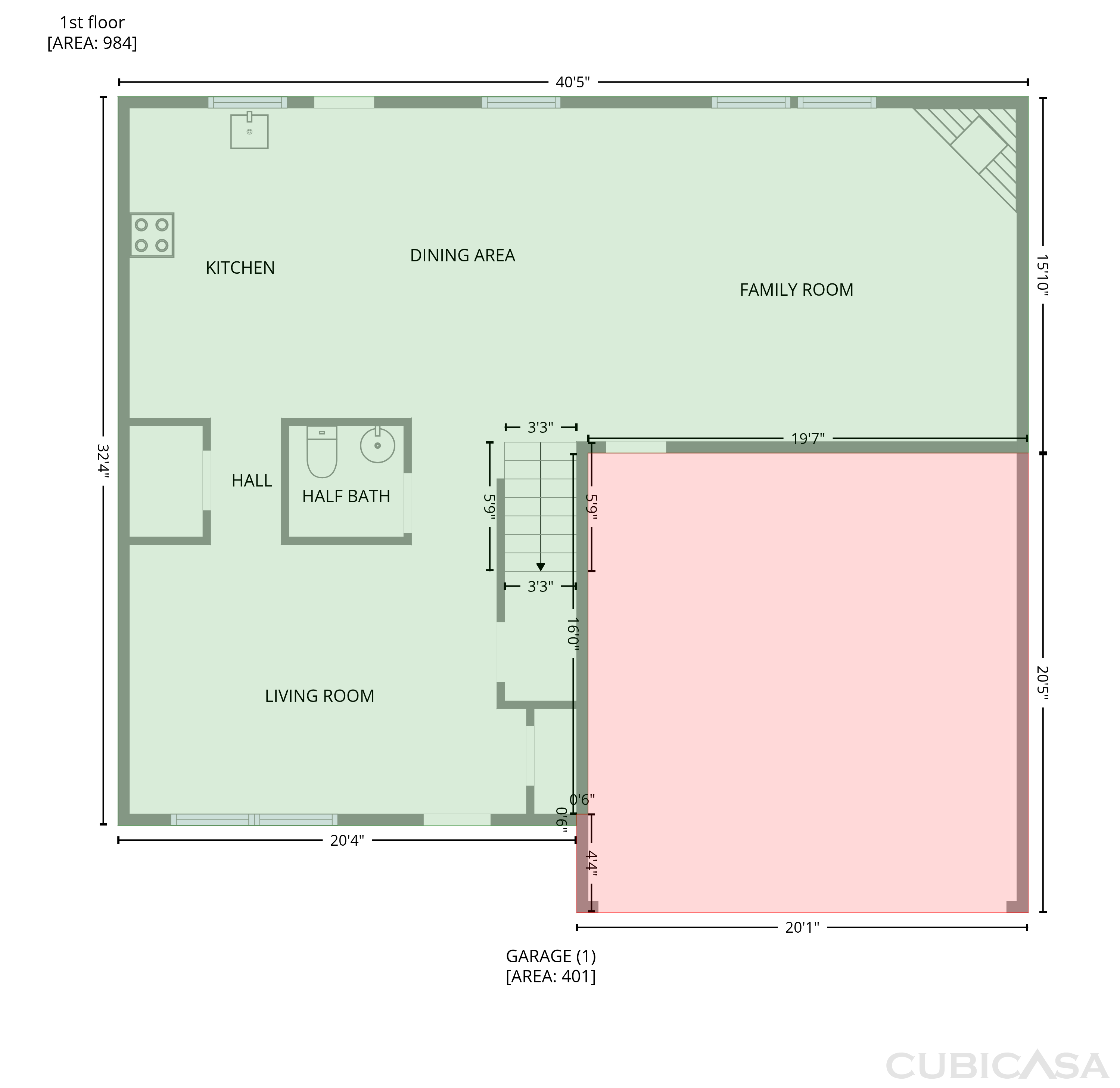 Main Floor of 3705 Chancellorsville Ct, Raleigh, NC
