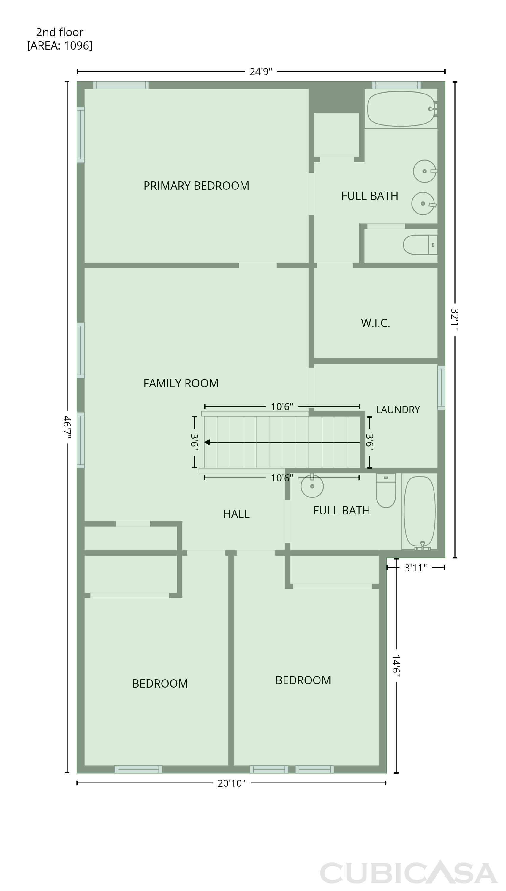 Second Floor of 5627 Ridge Run St, Las Vegas, NV
