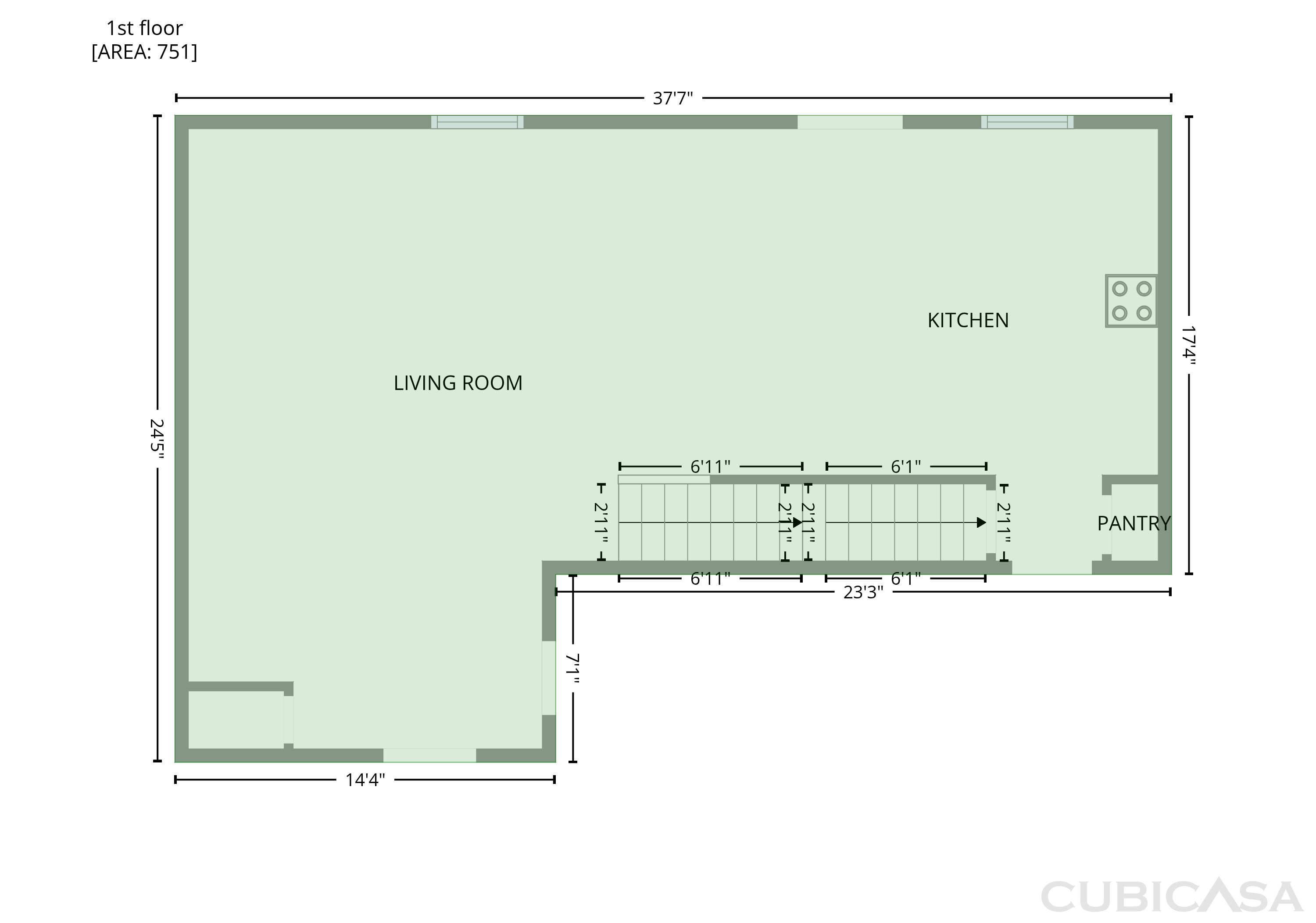 Second Floor of 836 Castilla Way, Winder, GA