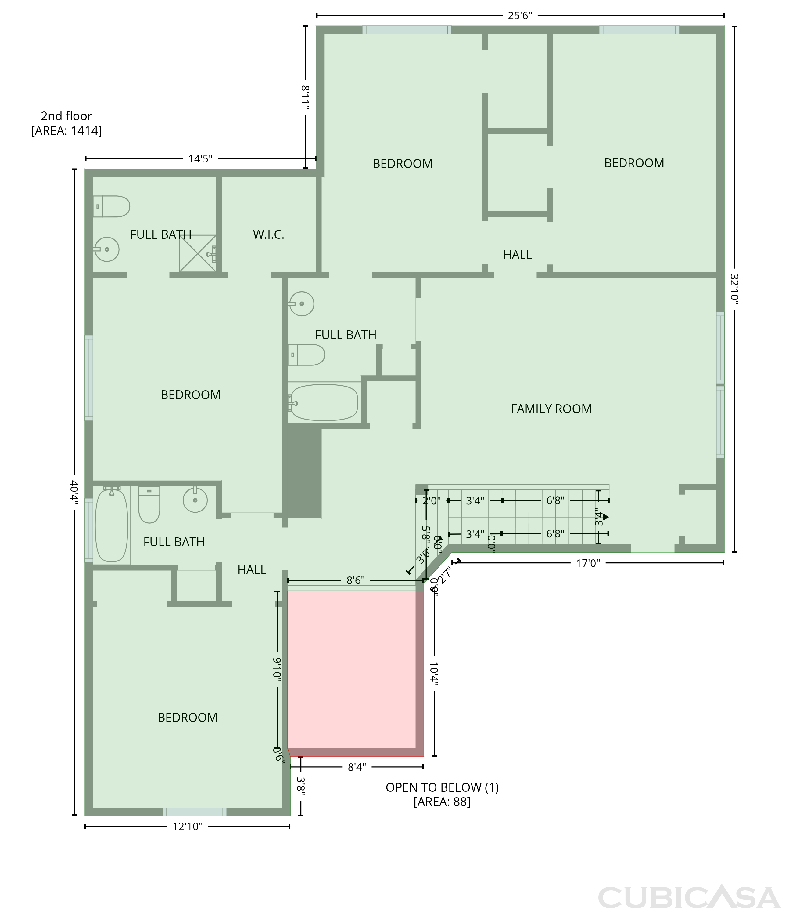 Second Floor of 26306 Fox Ridge Ln, Katy, TX