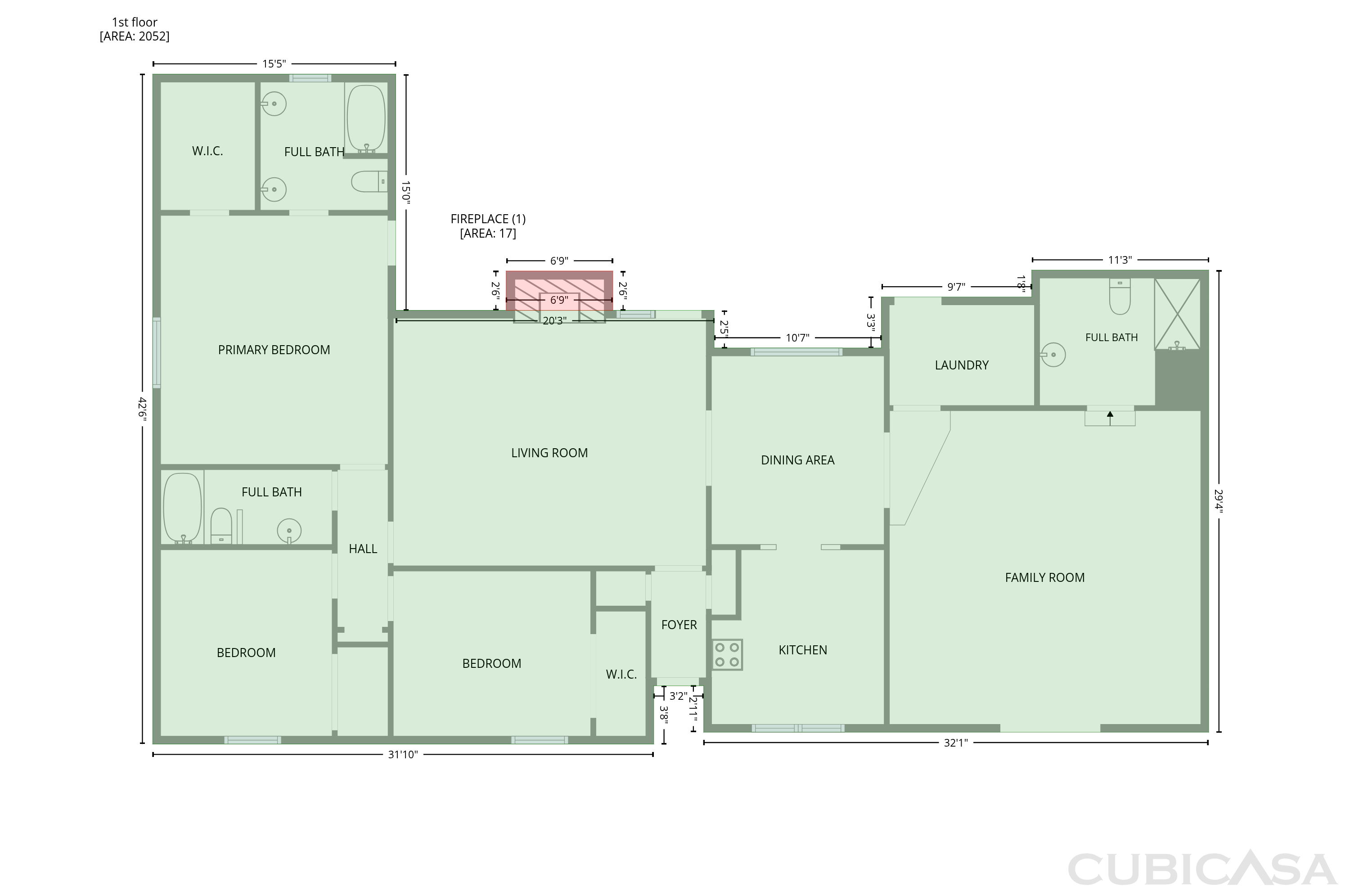 Main Floor of 14553 Stone Creek Dr, Tyler, TX