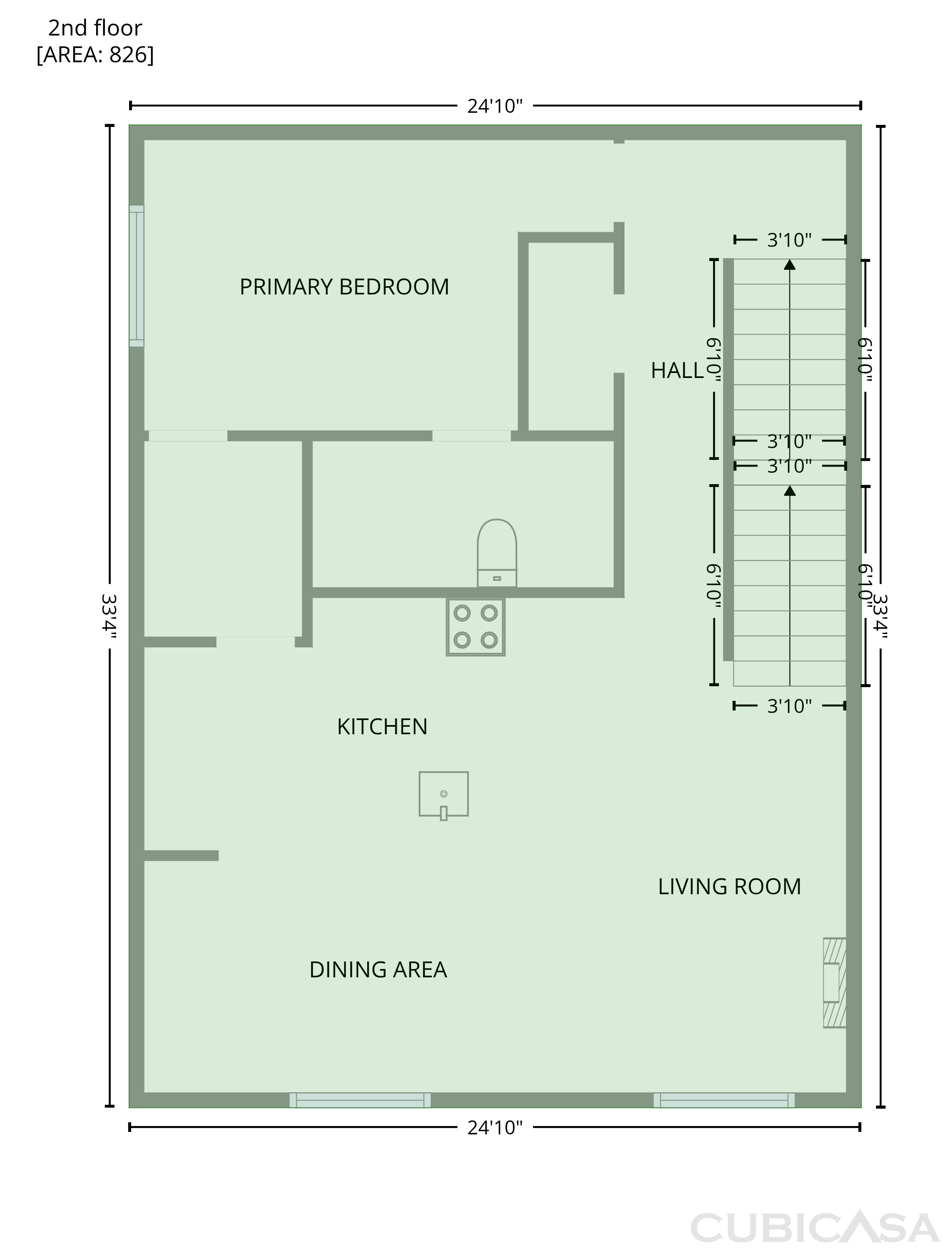Second Floor of 4704 Ward St, Houston, TX