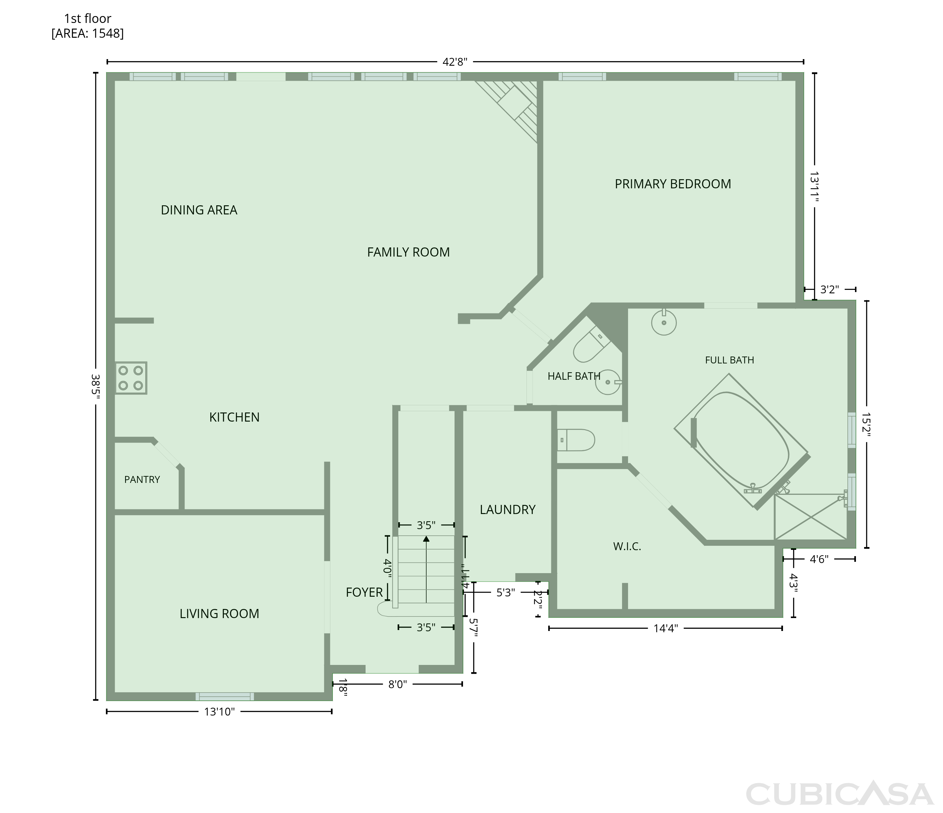 Main Floor of 1305 Rocky Ridge Trl, Harker Heights, TX