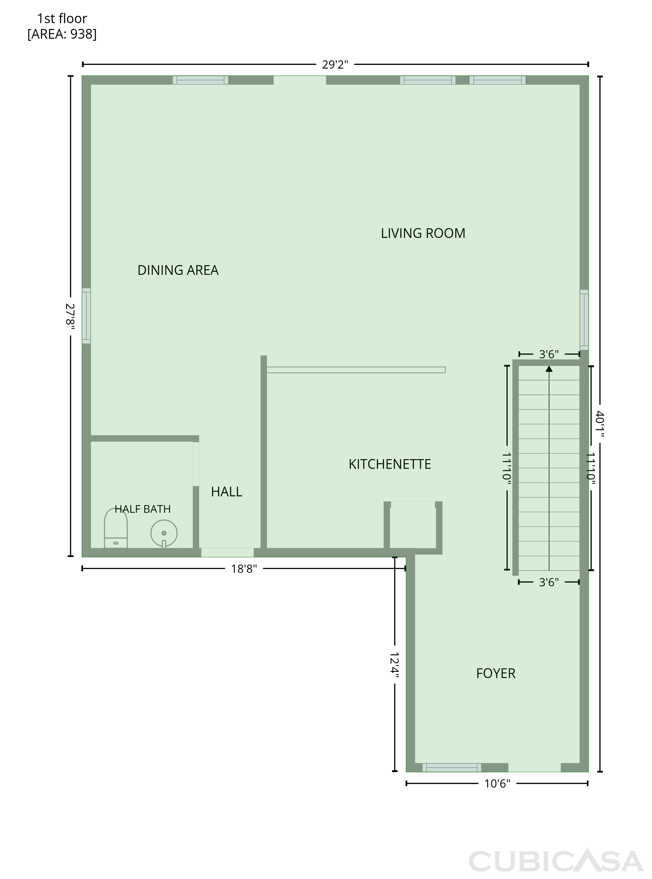 Main Floor of 526 Layne Overlook, San Antonio, TX