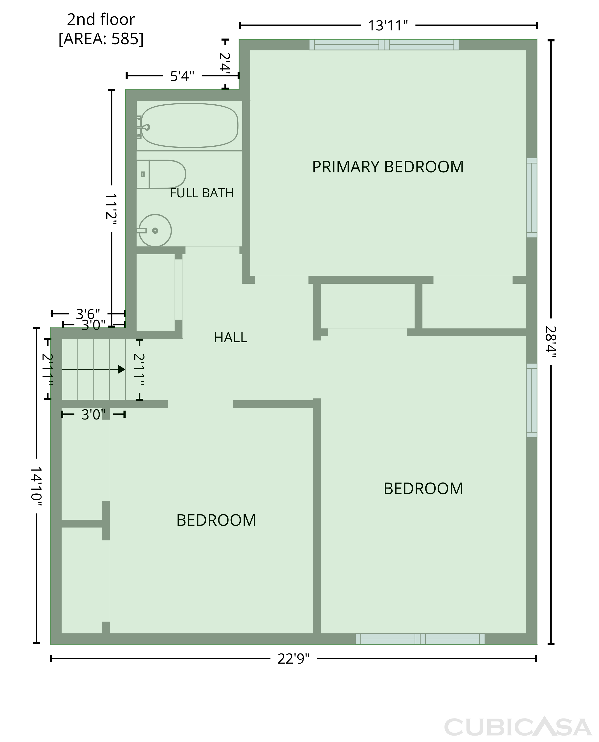 Third Floor of 12904 E 54th St, Kansas City, MO