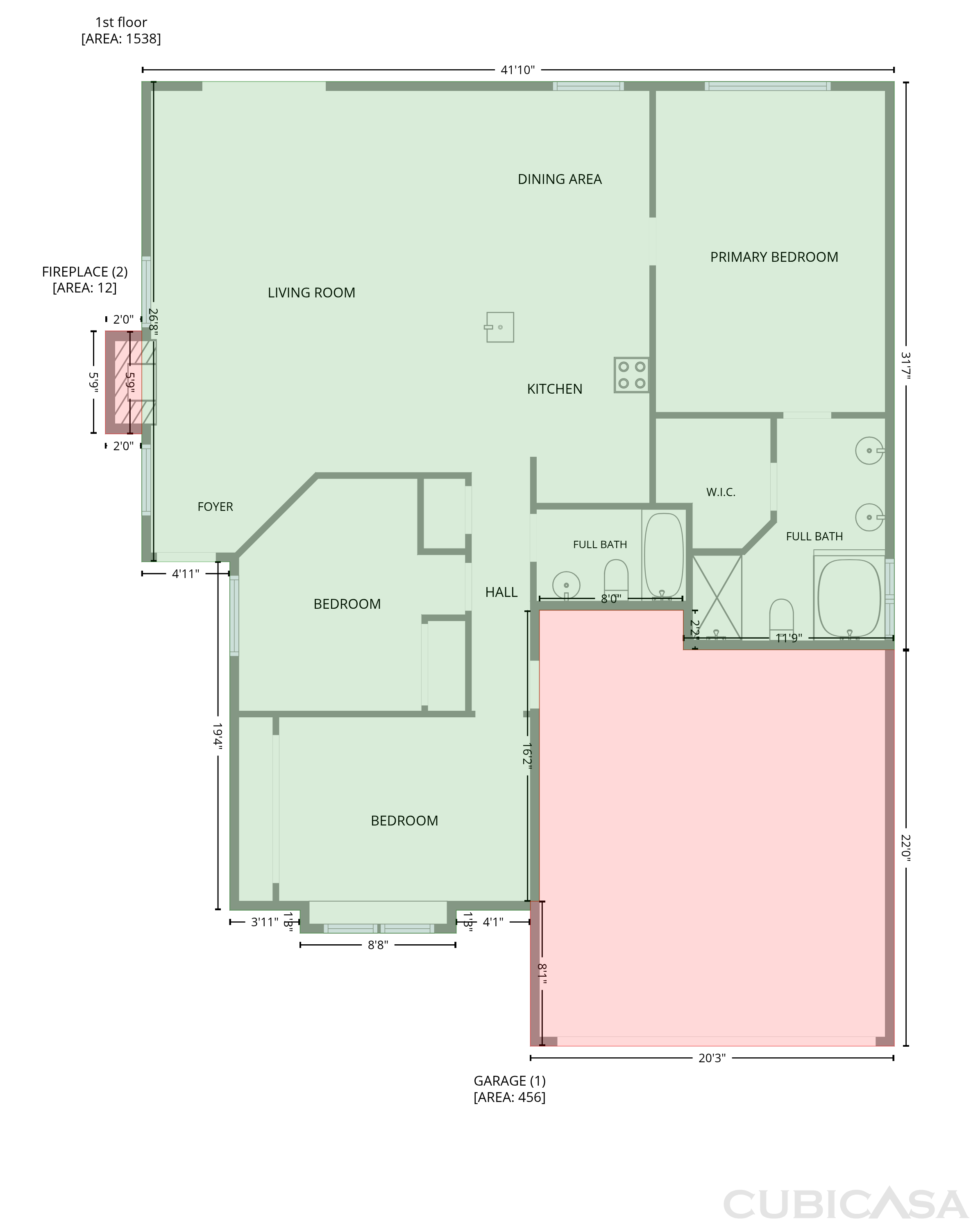 Main Floor of 6127 W Harrison St, Chandler, AZ
