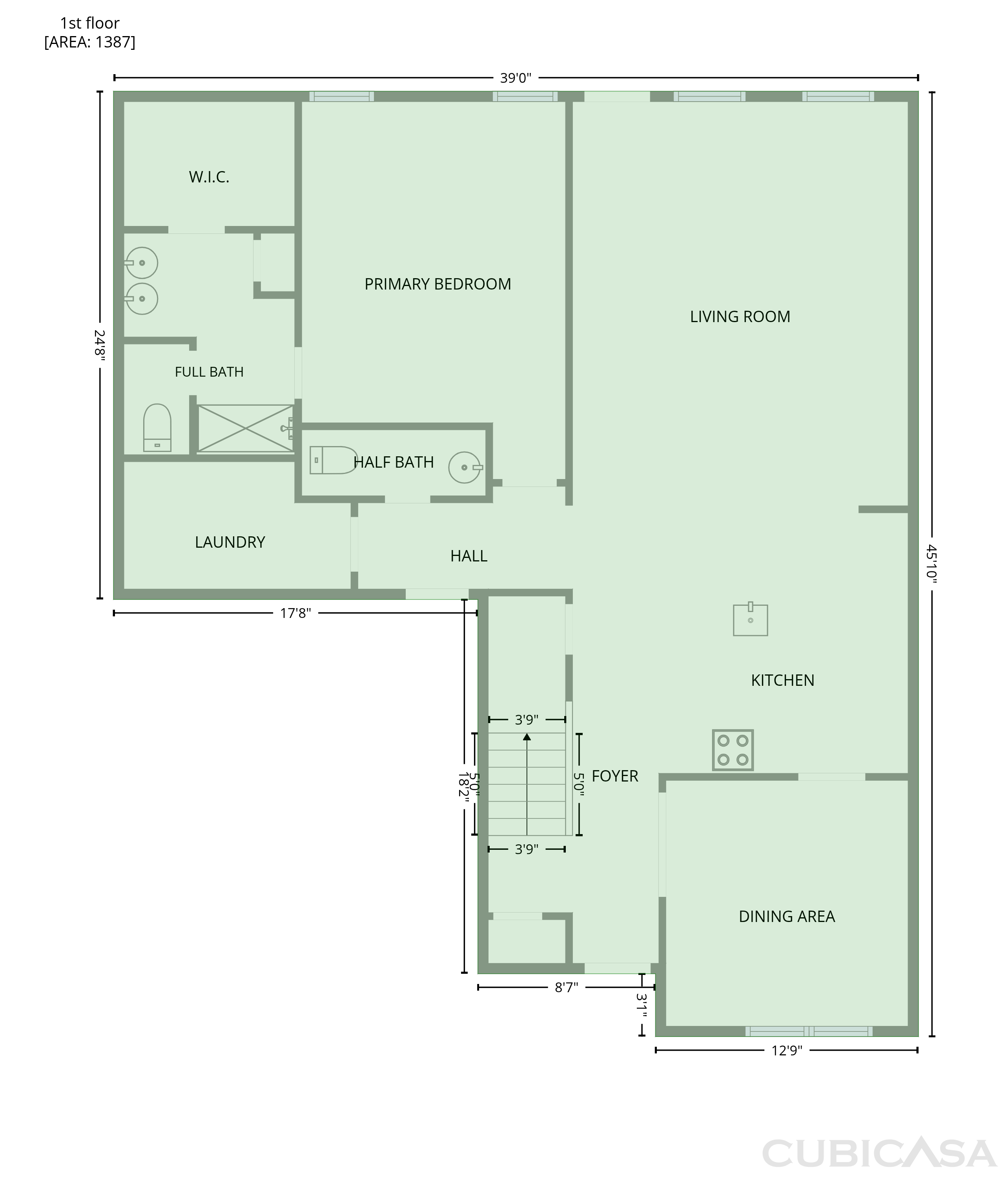 Main Floor of 1508 Ferryman Dr, Georgetown, TX
