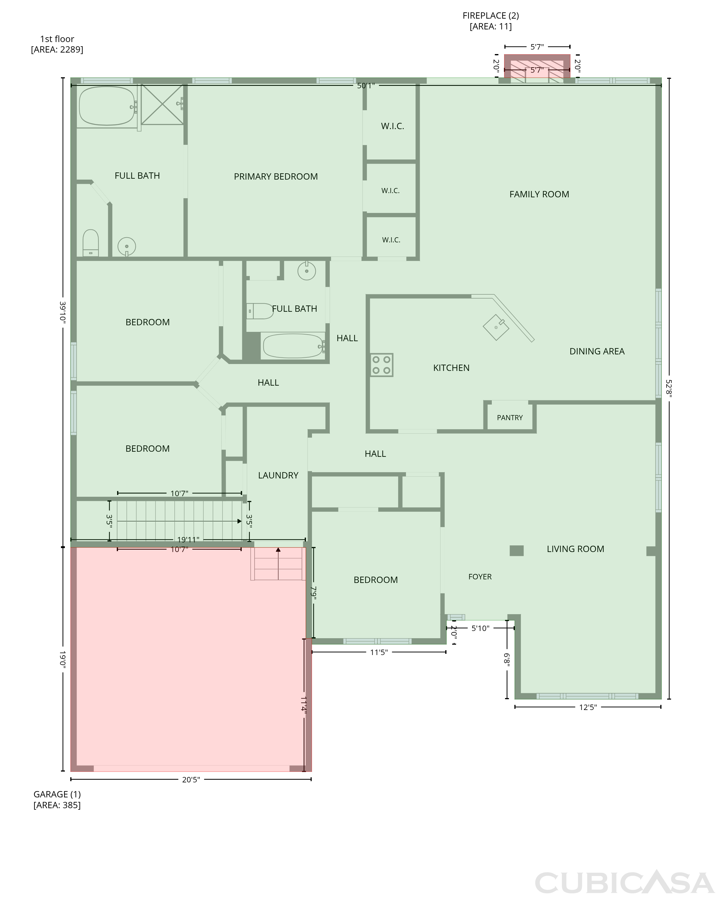 Second Floor of 3493 Dunbar Ln, Suwanee, GA