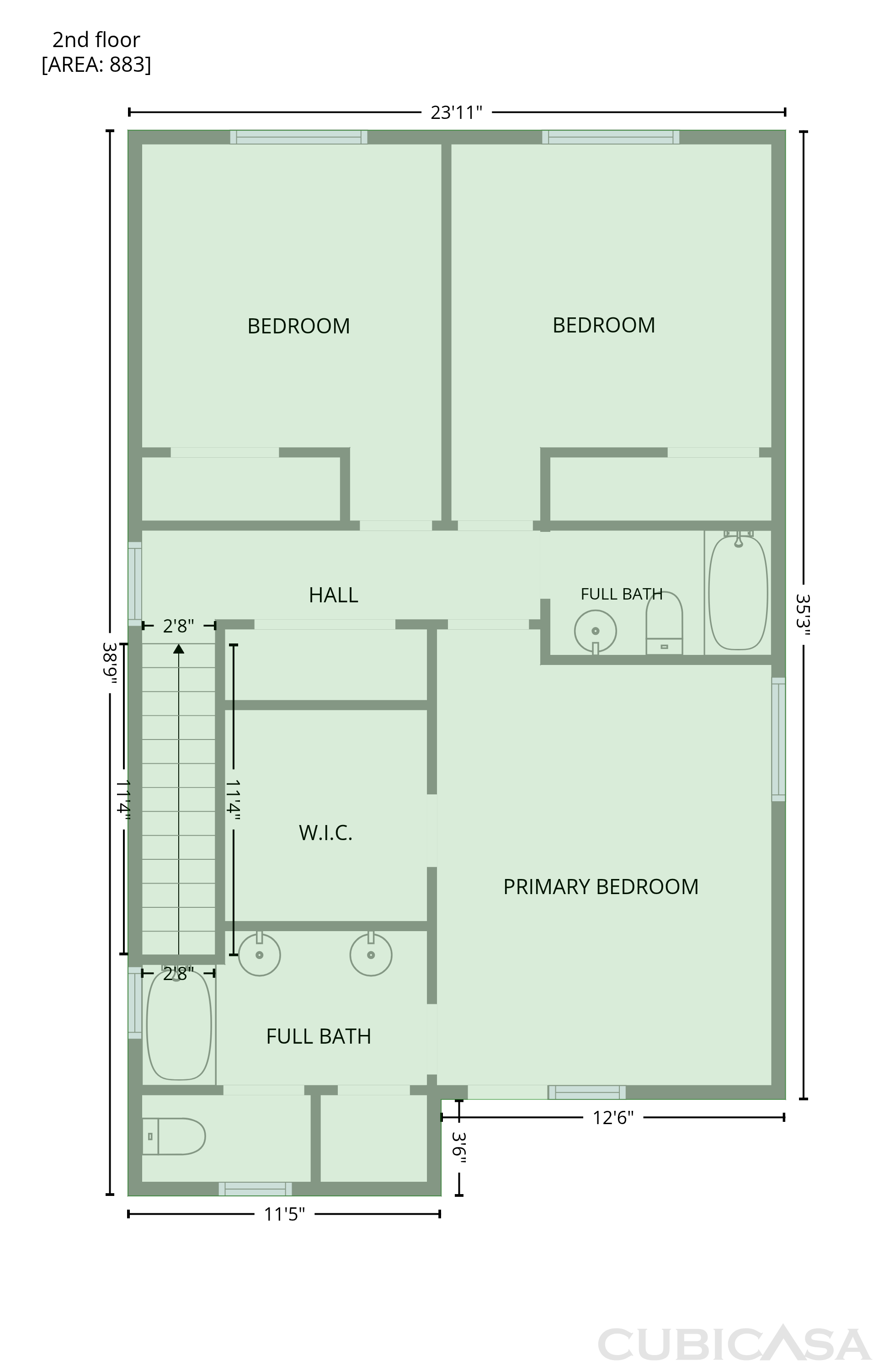 Second Floor of 3926 Wilgrove Way Dr, Charlotte, NC