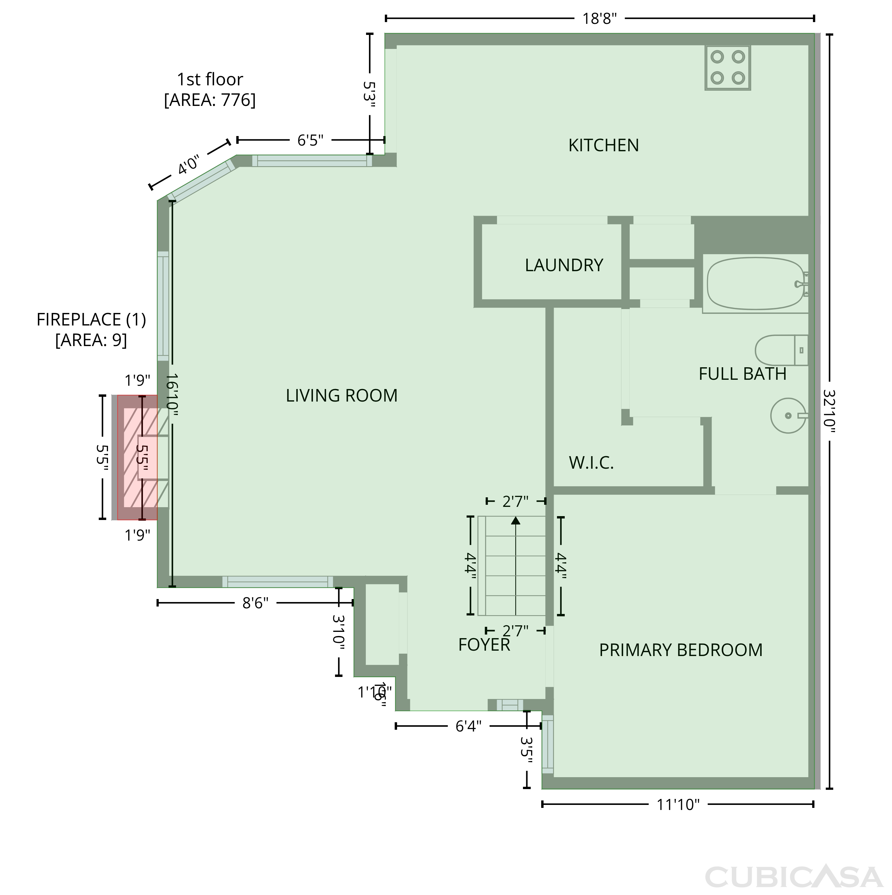 Main Floor of 4242 N Capistrano Dr, Dallas, TX