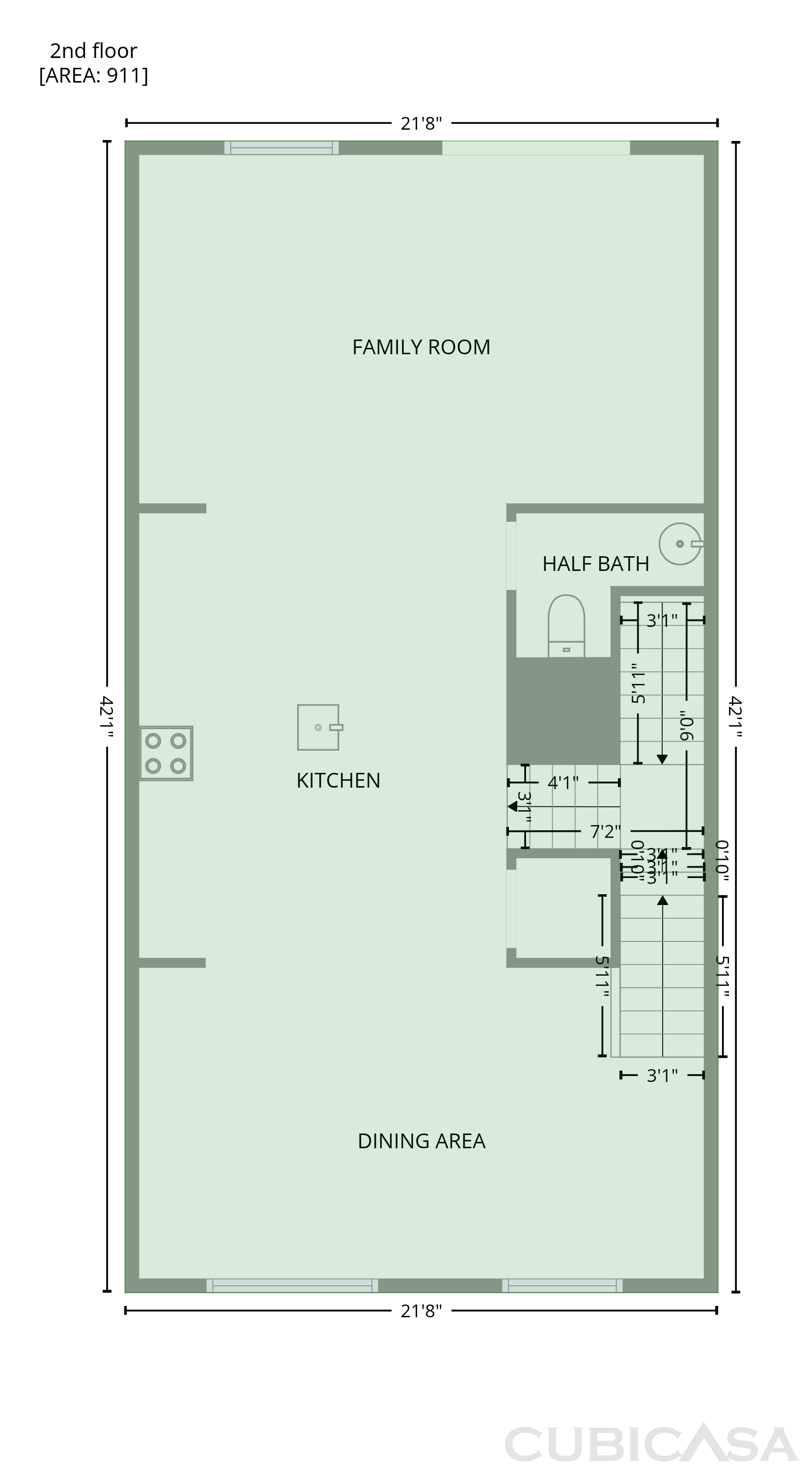 Second Floor of 232 Misty Pike Dr, Raleigh, NC