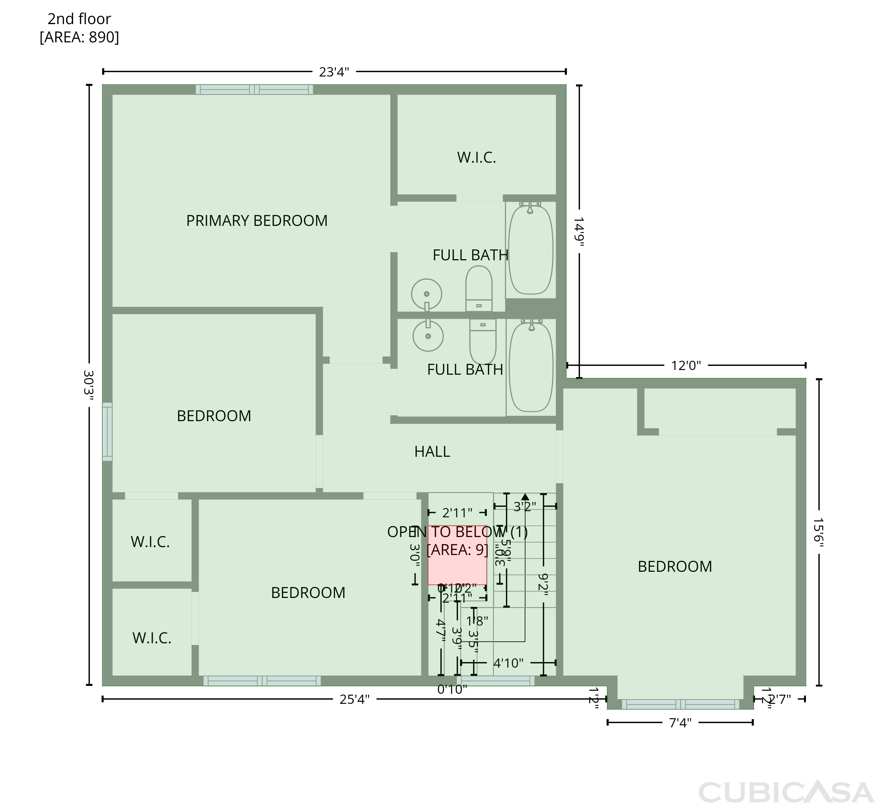 Third Floor of 2219 Rolling Oak Dr, Indianapolis, IN