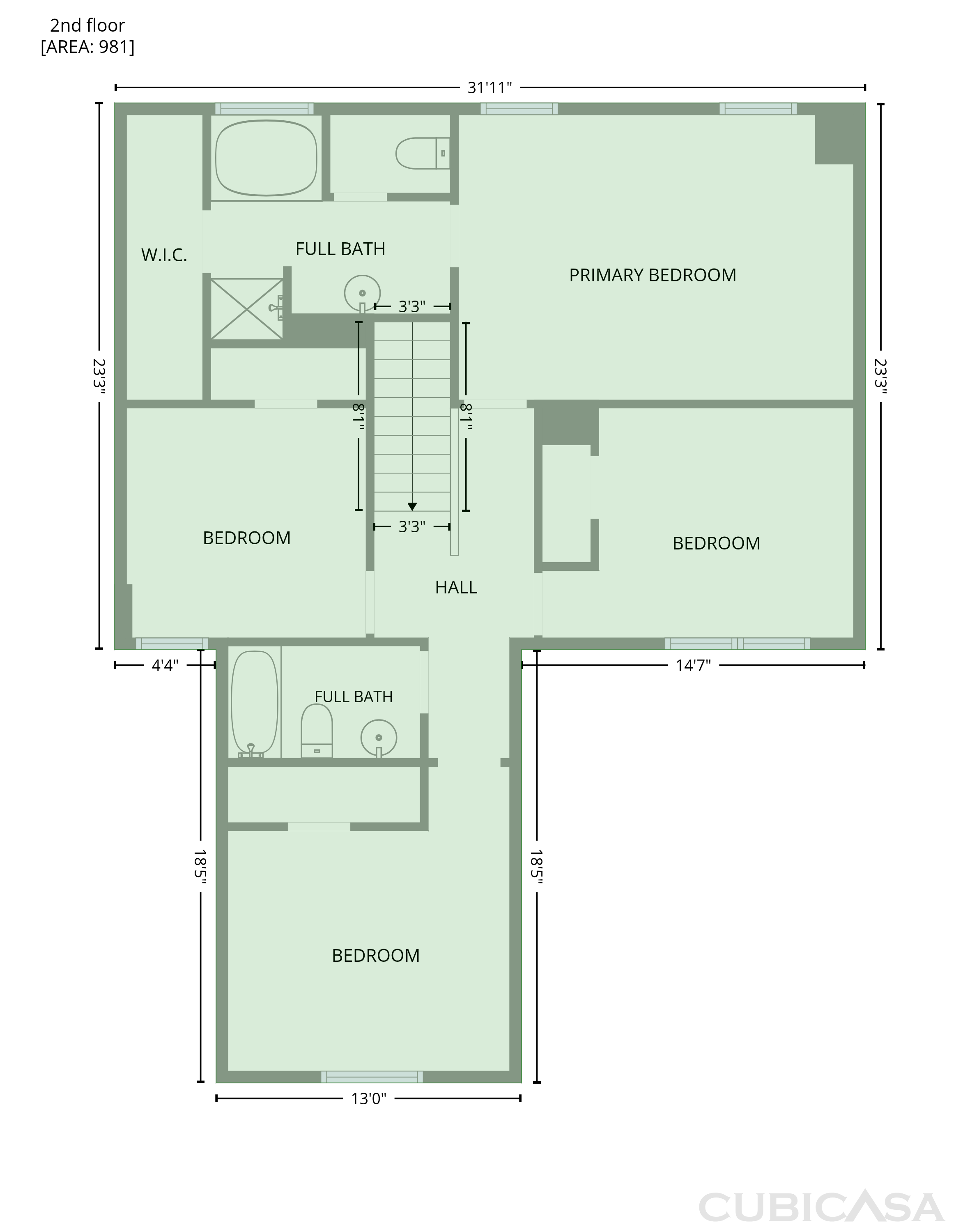Second Floor of 8006 Scarlet Tanager Dr, Humble, TX