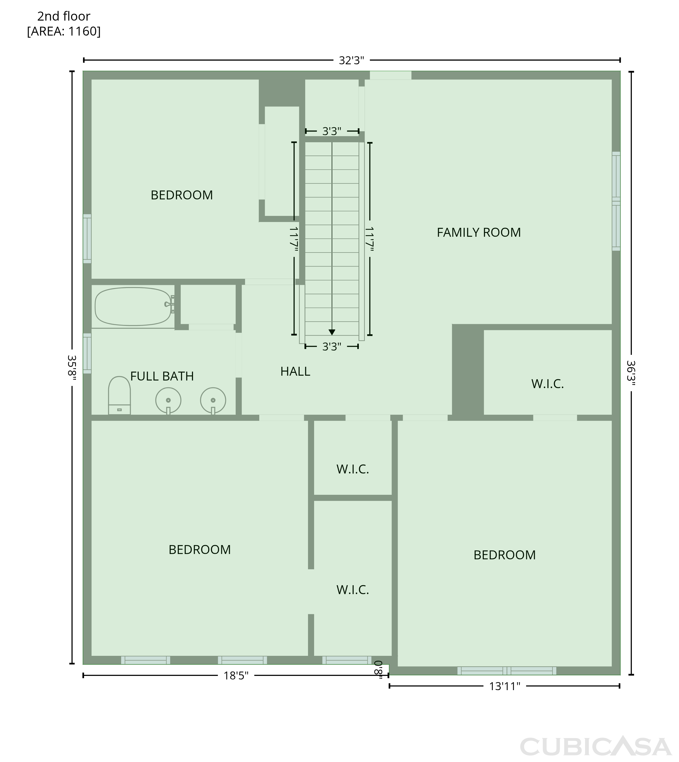 Second Floor of 129 W Compass Way, Easley, SC