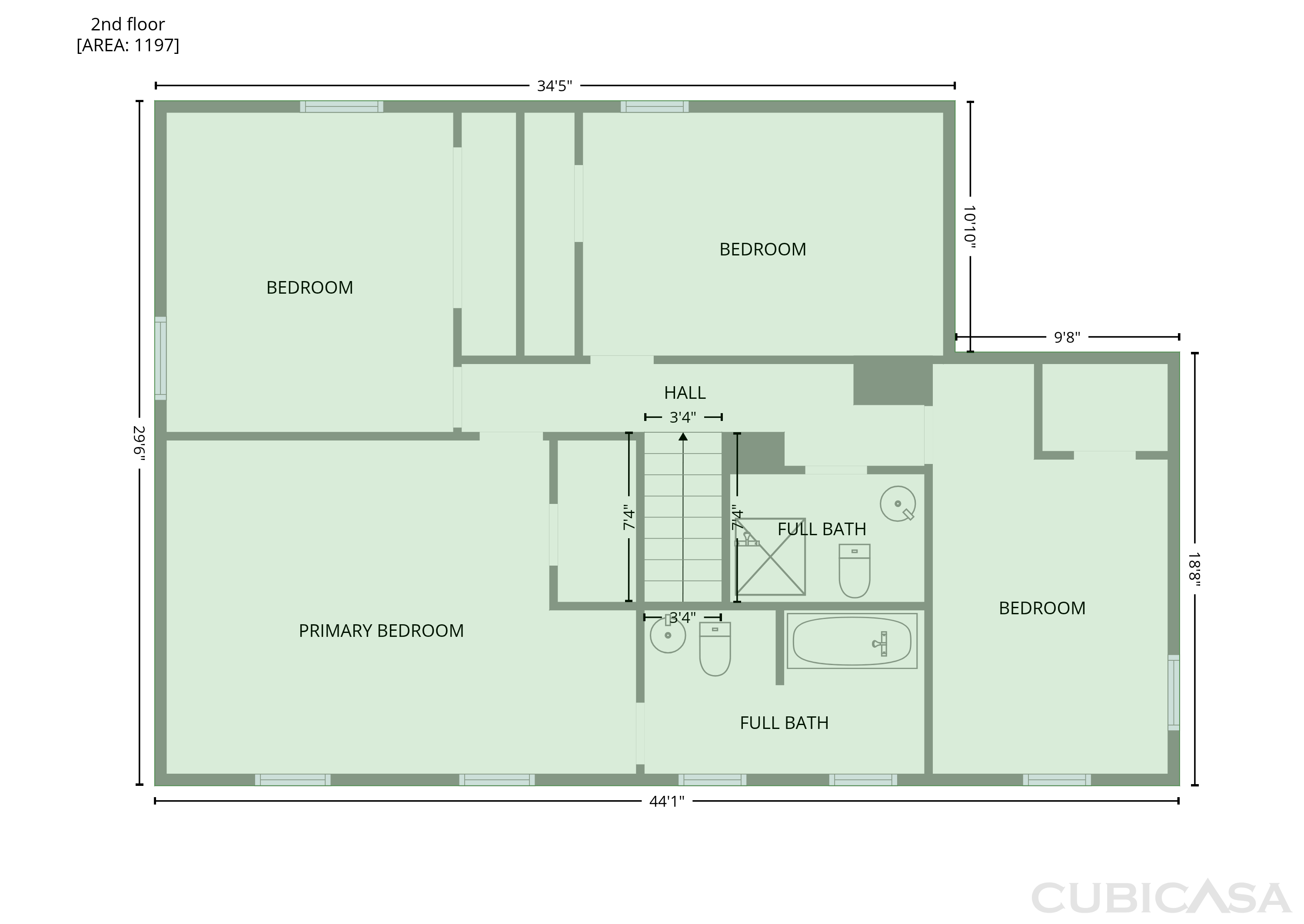 Third Floor of 7744 Oakshot Ln, Indianapolis, IN