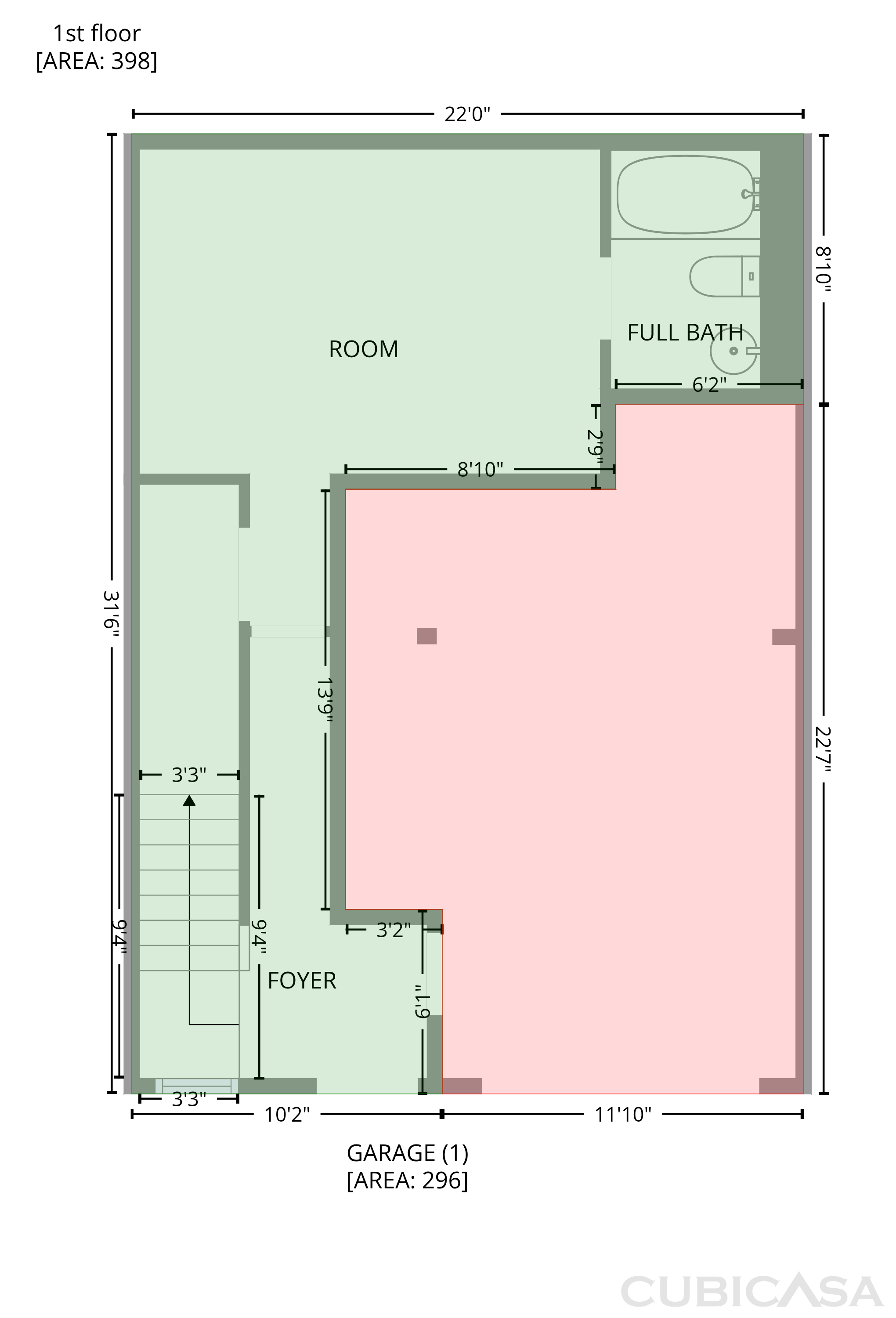 Main Floor of 1783 Barrington Overlook, Marietta, GA