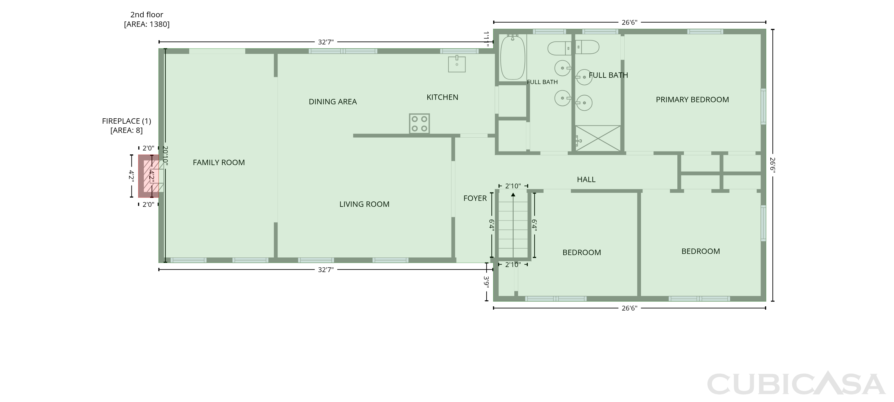 Second Floor of 509 Spring Park Dr, Canton, GA