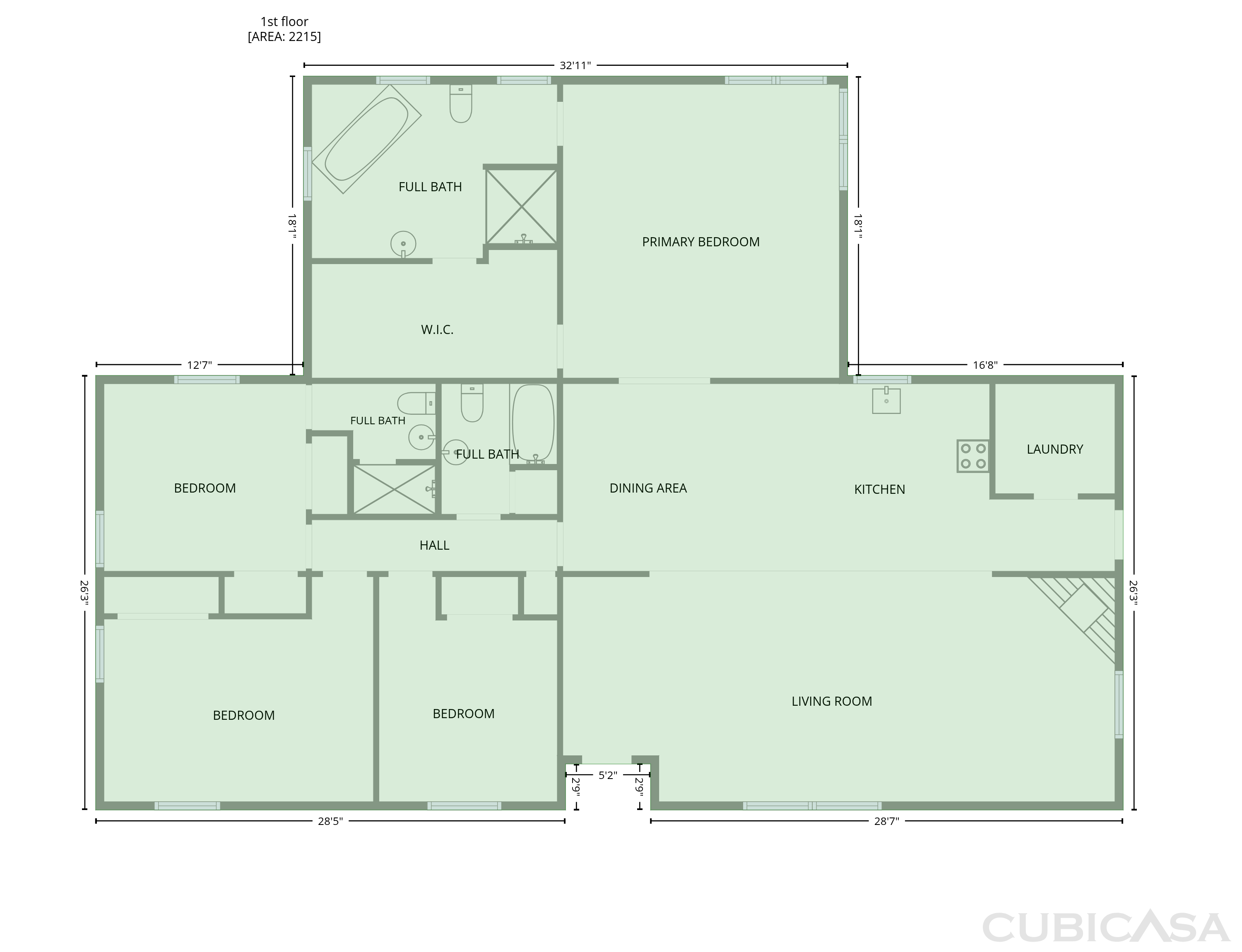 Main Floor of 5416 Shipman Rd, Hope Mills, NC