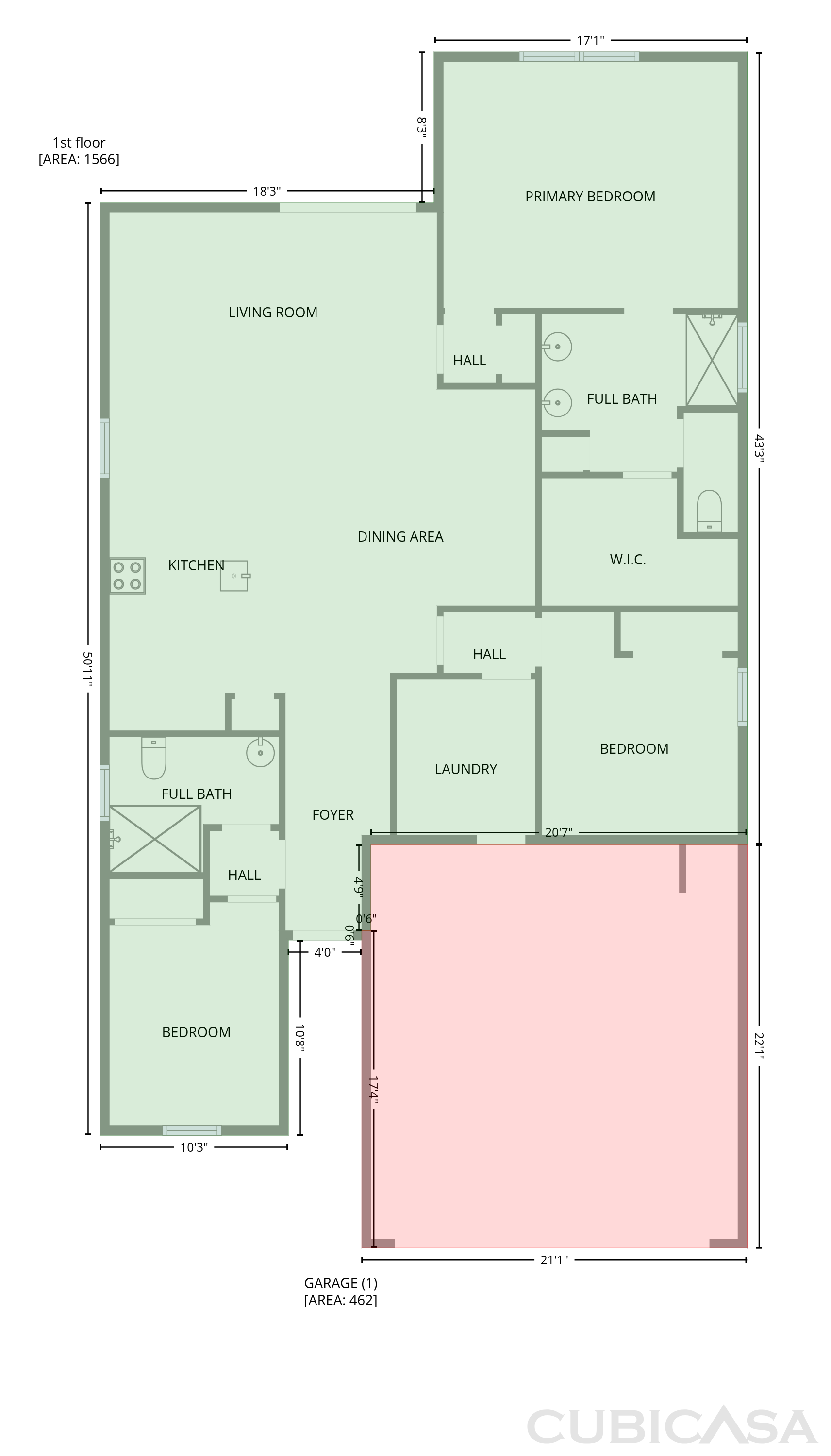 Main Floor of 1752 N Hubbard St, Casa Grande, AZ