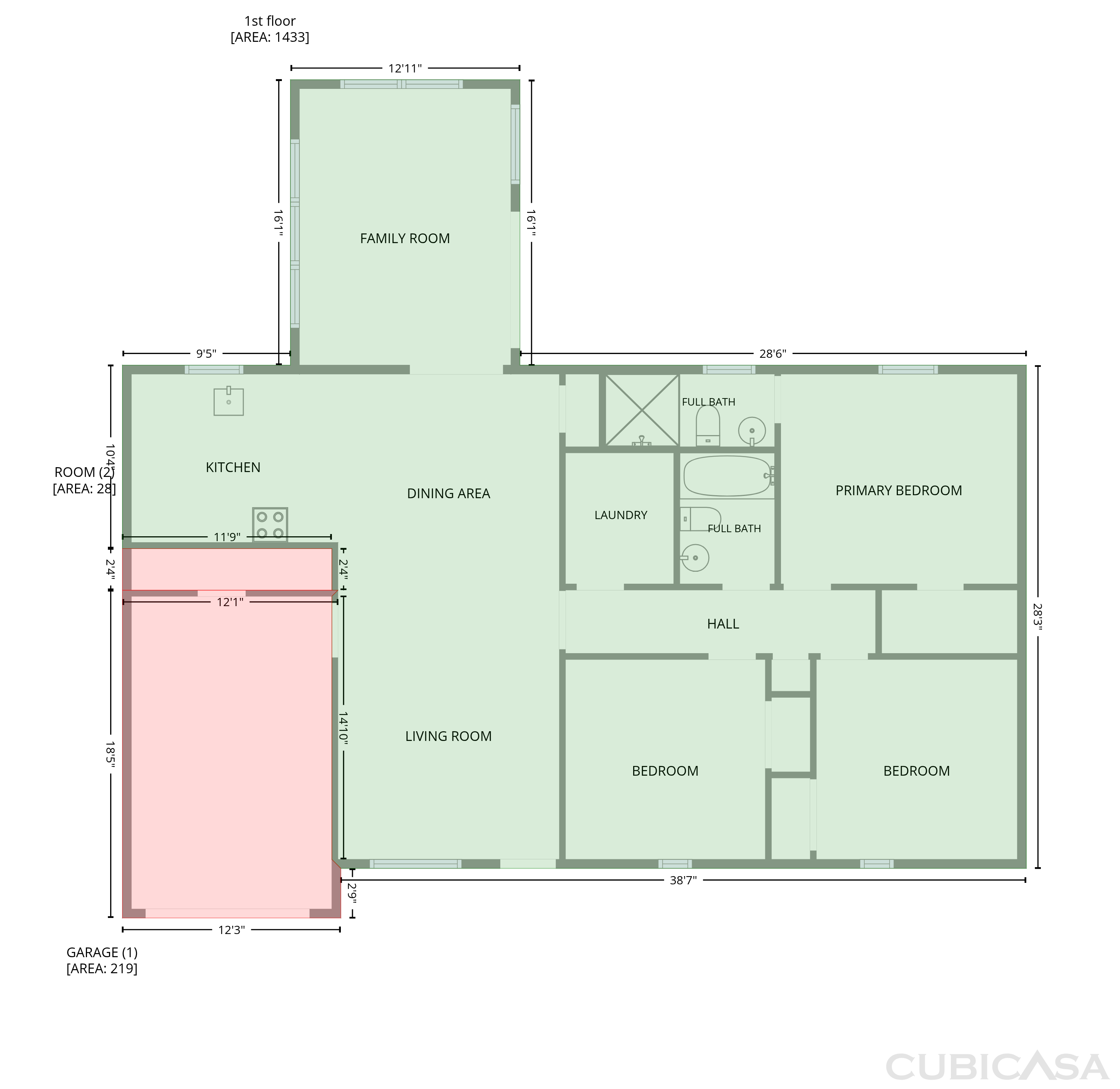 Main Floor of 805 Ketch Ct, Hinesville, GA