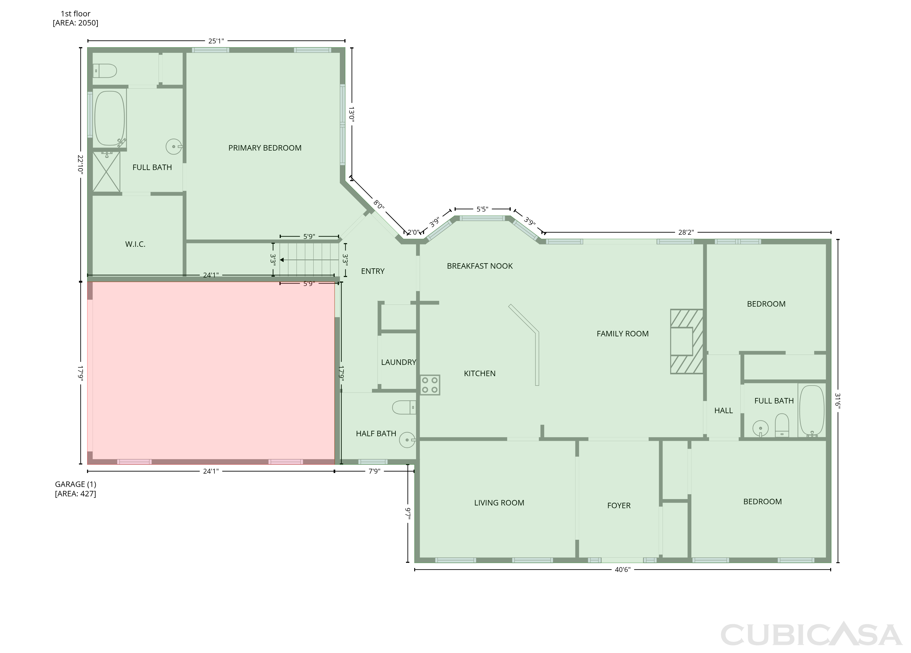 Main Floor of 212 House Ave, Sandia, TX