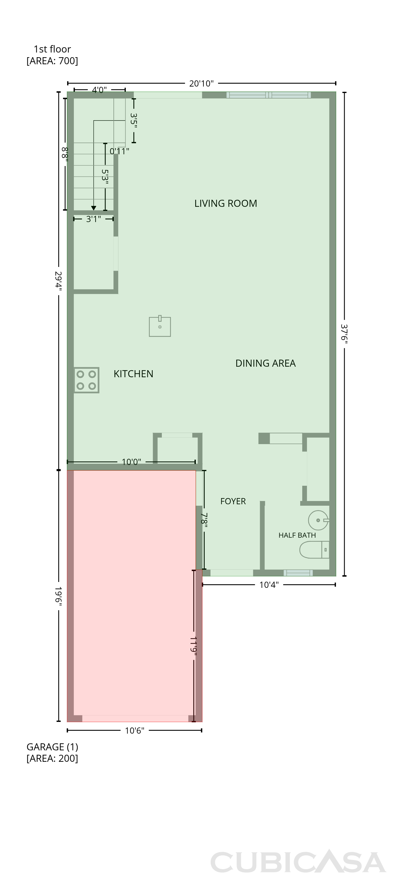 Main Floor of 3318 Fernview Dr, Lawrenceville, GA