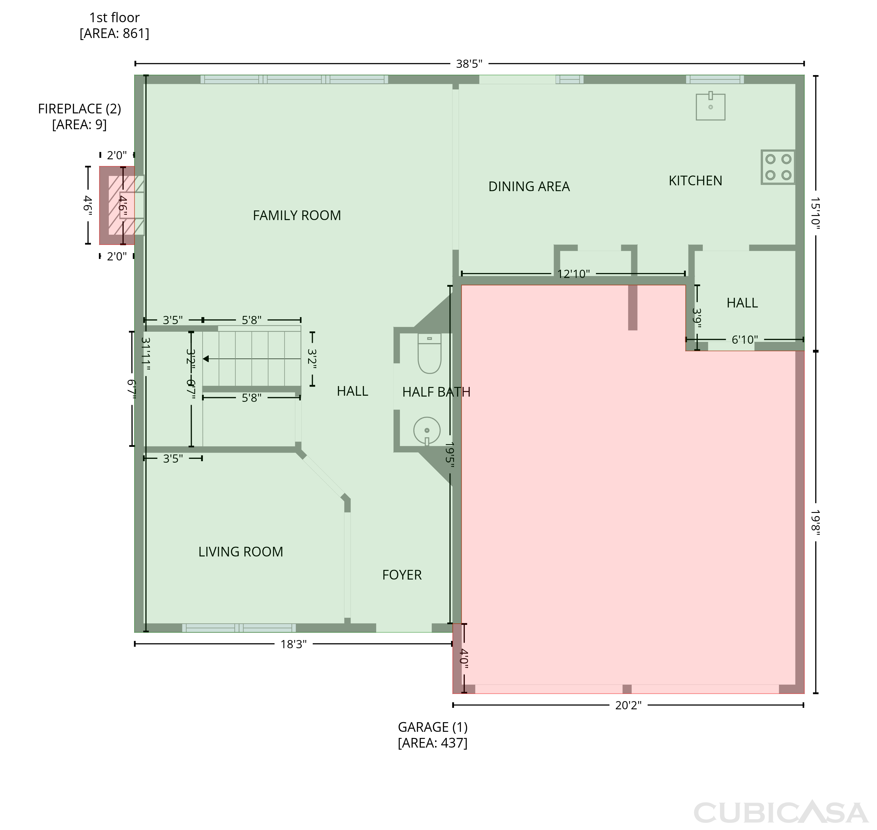 Main Floor of 1241 Pine Acre Dr, Sugar Hill, GA