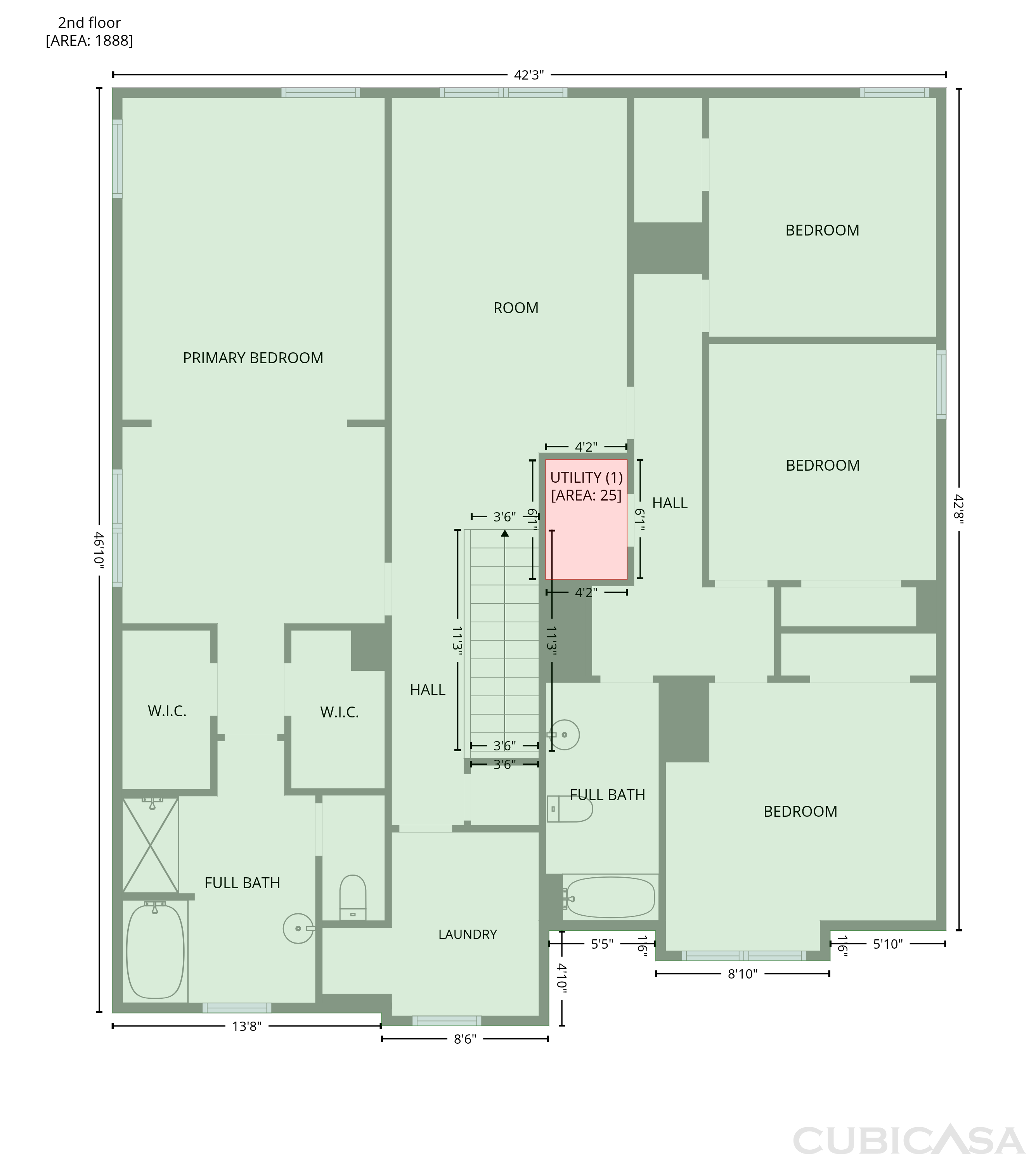 Second Floor of 1105 Merion Dr, Calera, AL