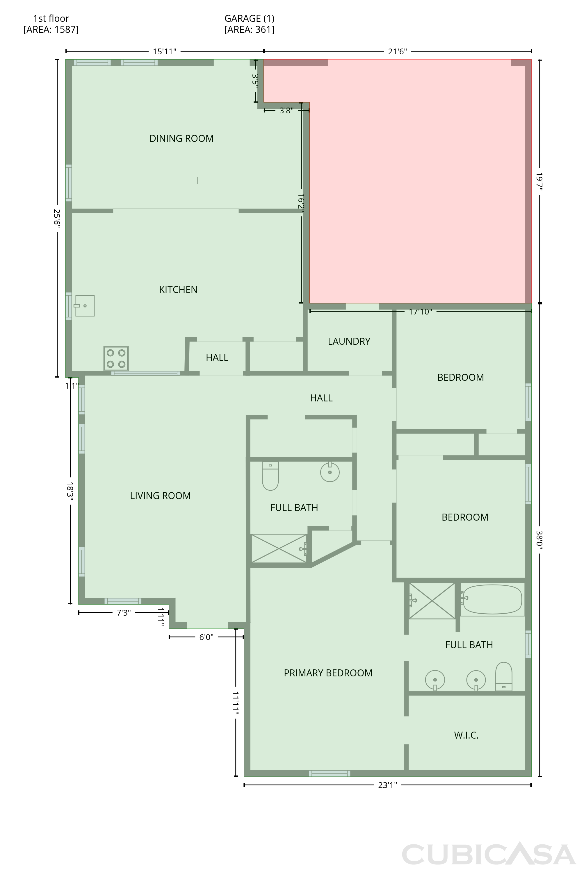 Main Floor of 111 Forest Park Ln, Red Oak, TX