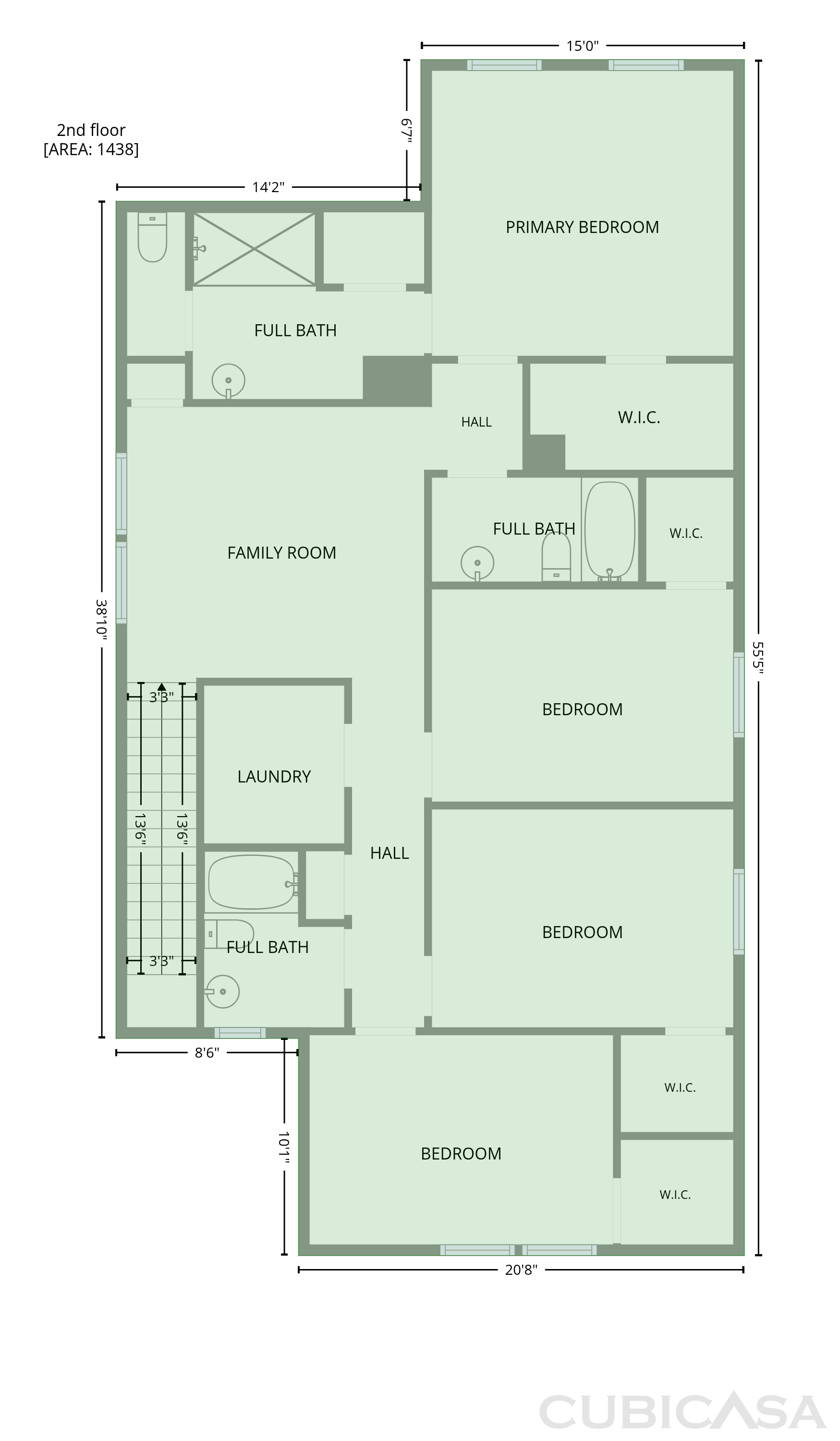 Second Floor of 1448 Martingale Ln, Forney, TX