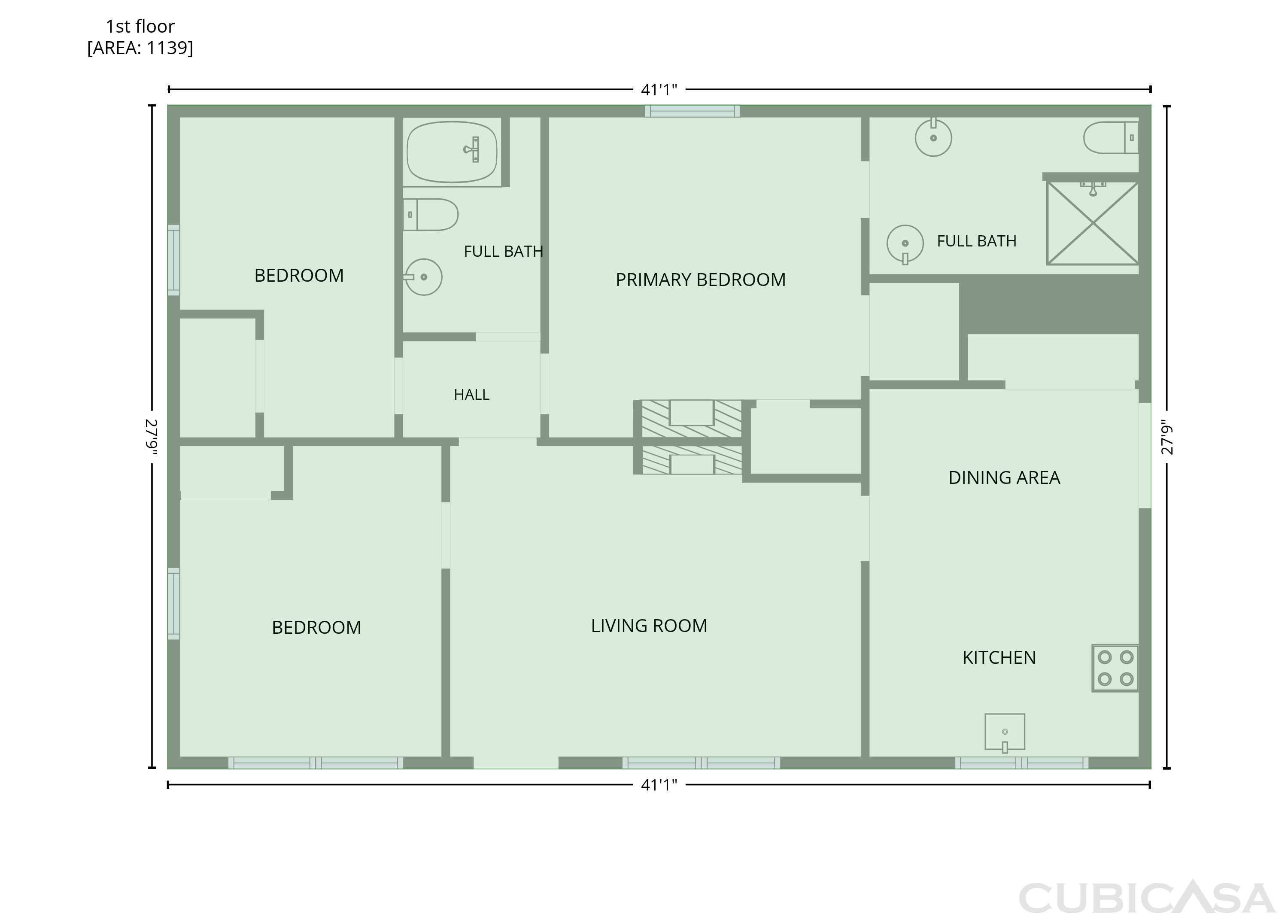 Main Floor of 2929 Vinson Mountain Rd, Rockmart, GA
