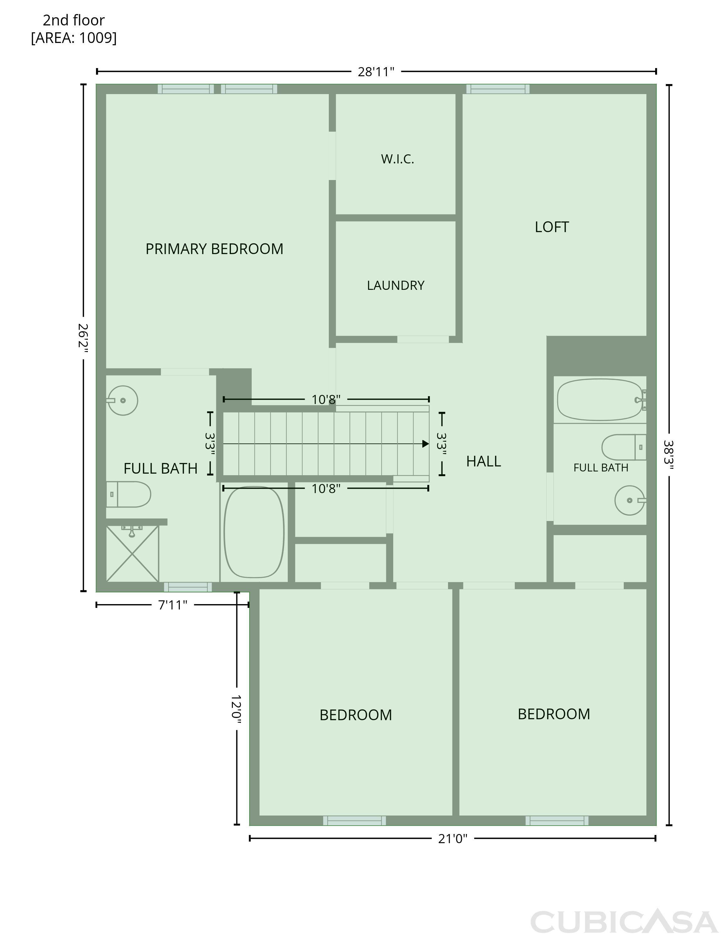Second Floor of 10335 Dawson Hill Ln, Houston, TX
