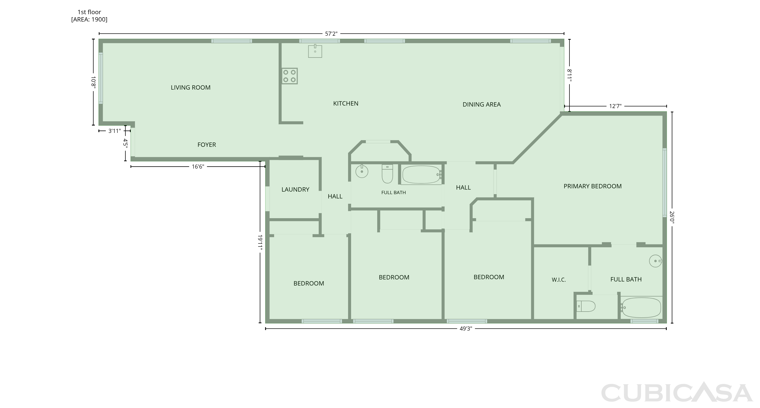 Main Floor of 1123 S Vegas, Mesa, AZ