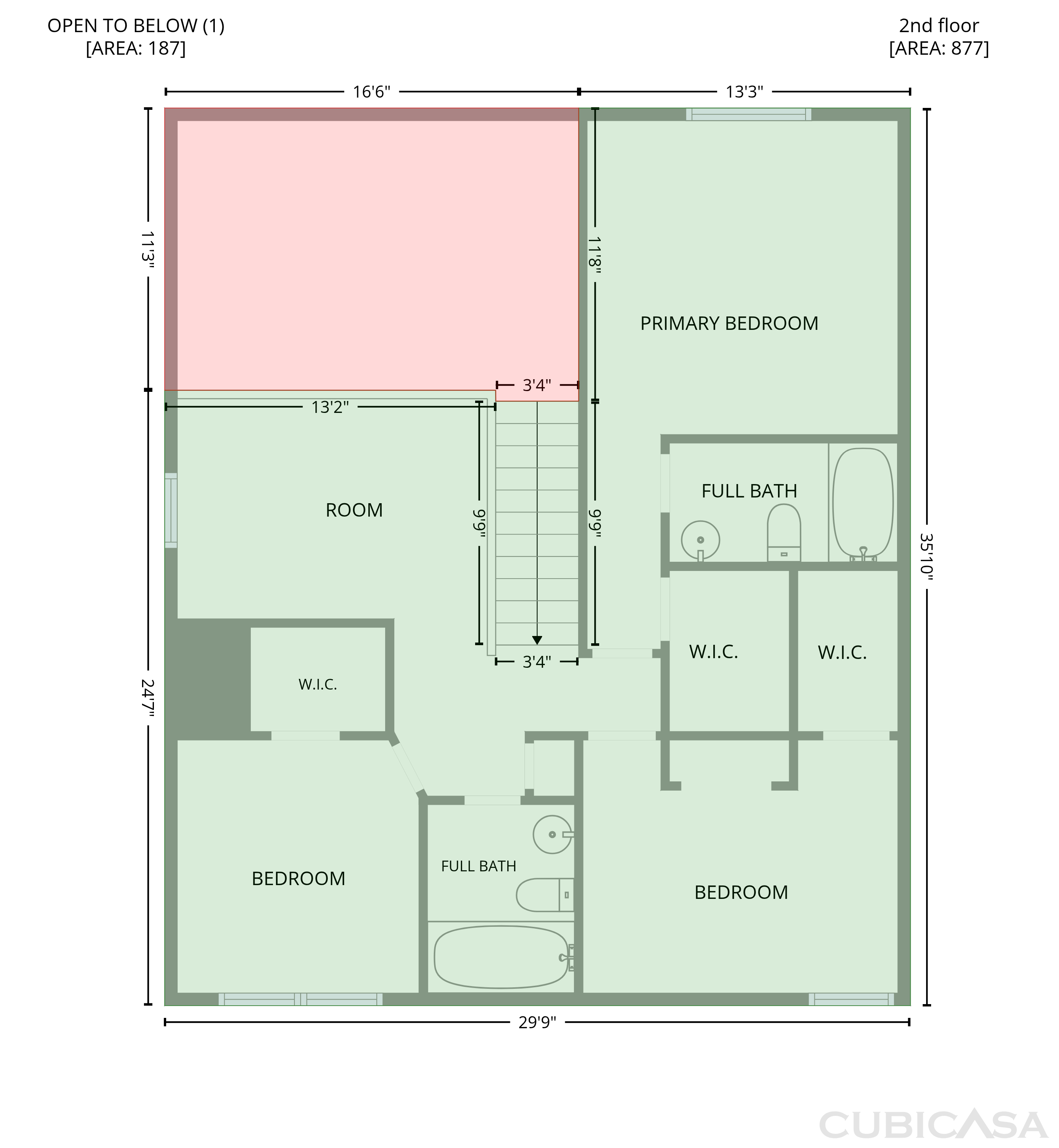 Second Floor of 165 Harts Ford Way, Brownsburg, IN