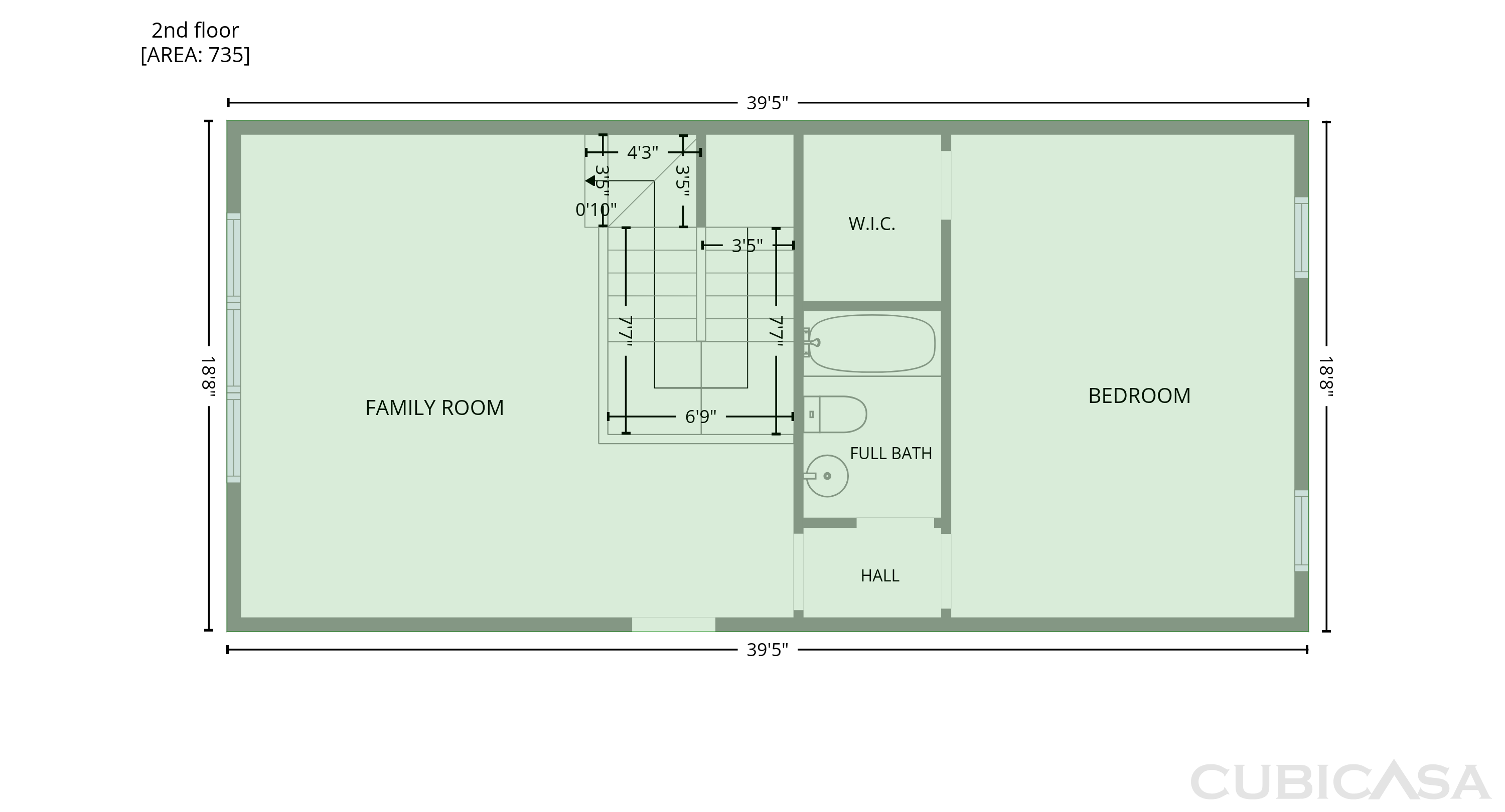 Second Floor of 2059 Hartwell Ln, Fort Mill, SC